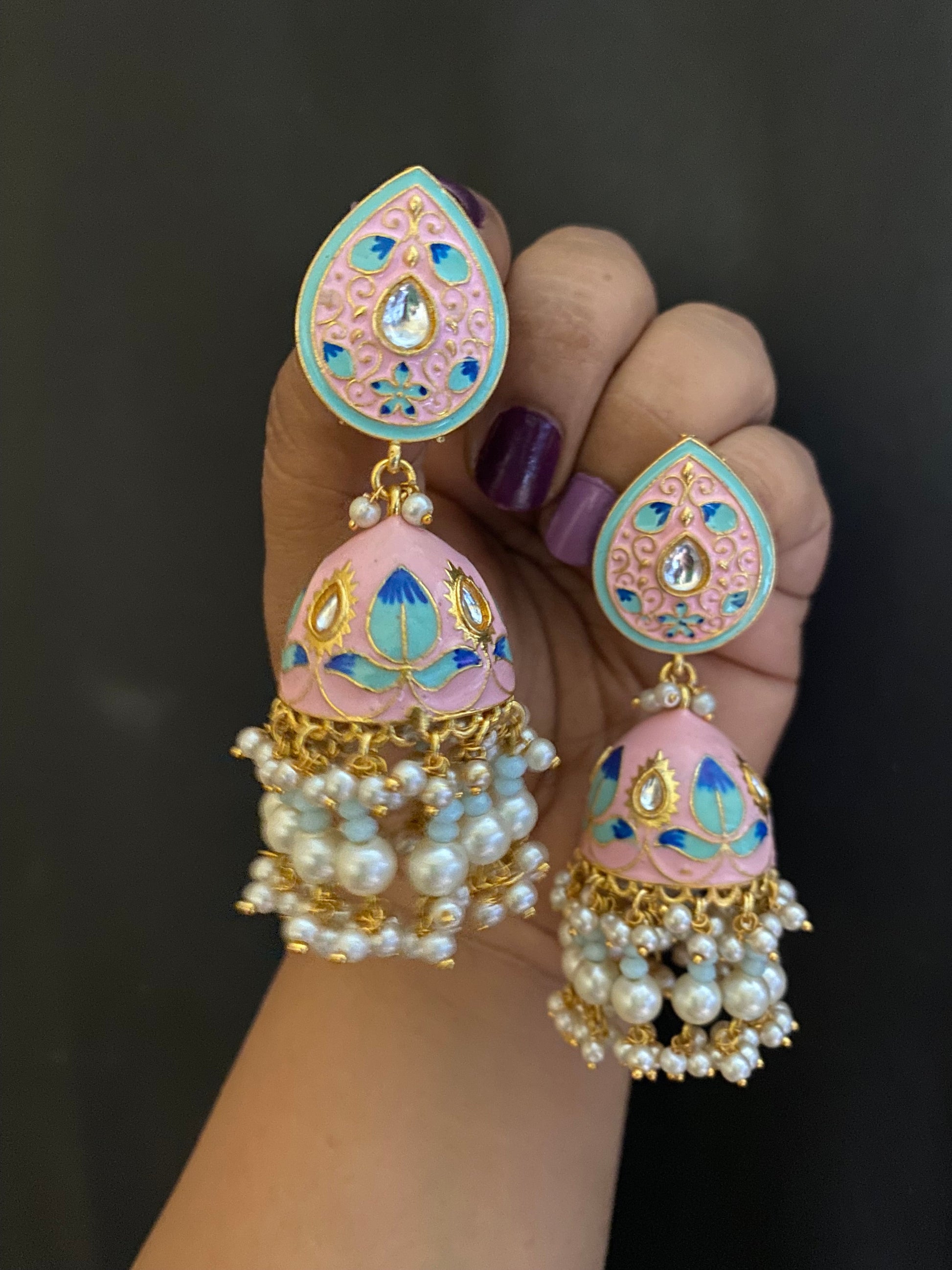 ARADHYA JHUMKA Gehnacollections