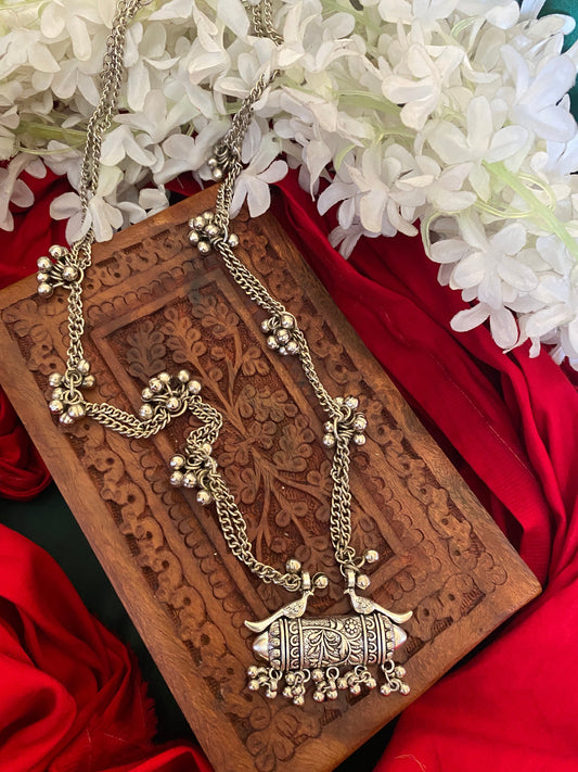 MAYUR CHAIN NECKLACE Gehnacollections