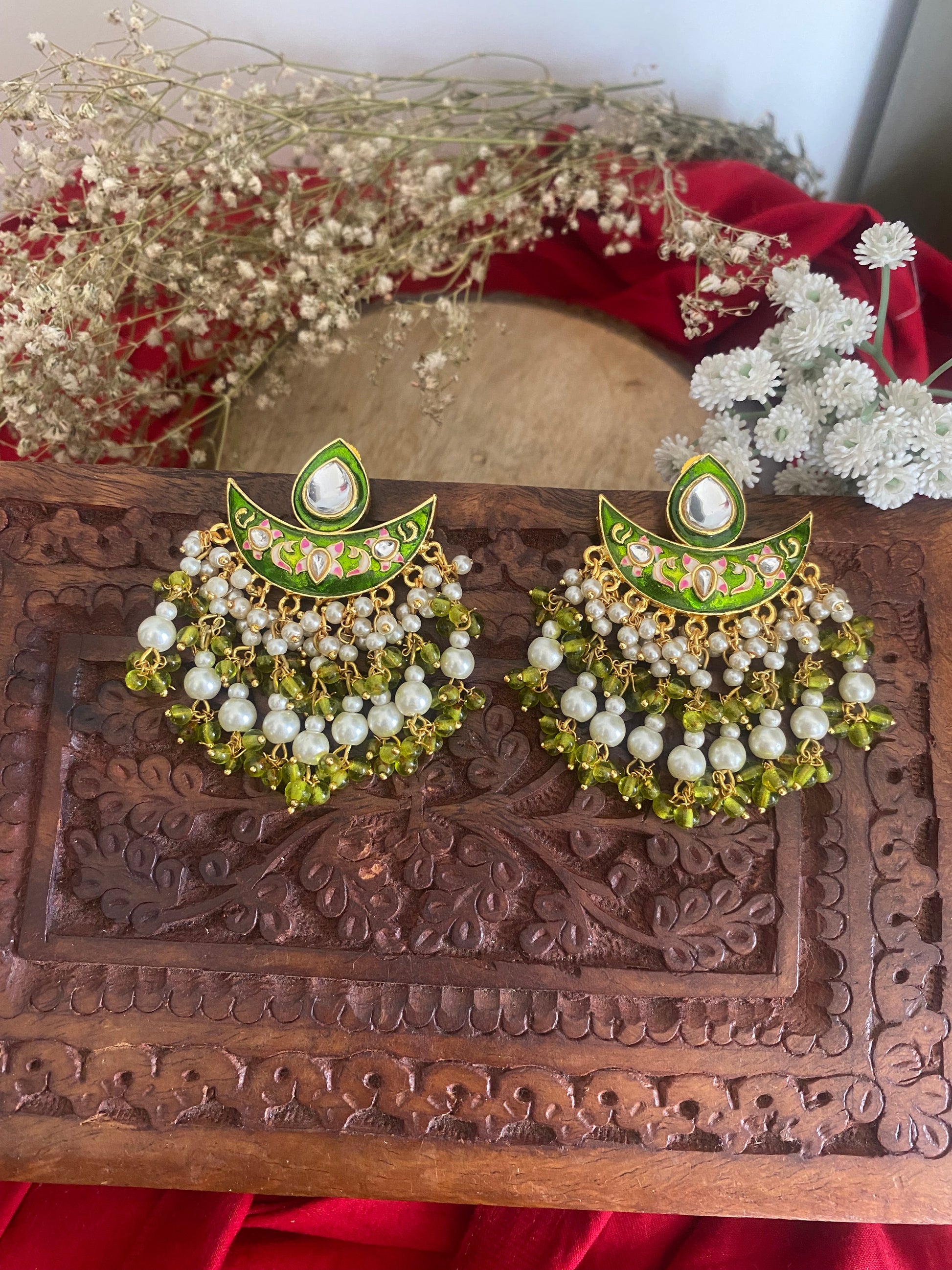 IYANA CHANDBALI Gehnacollections