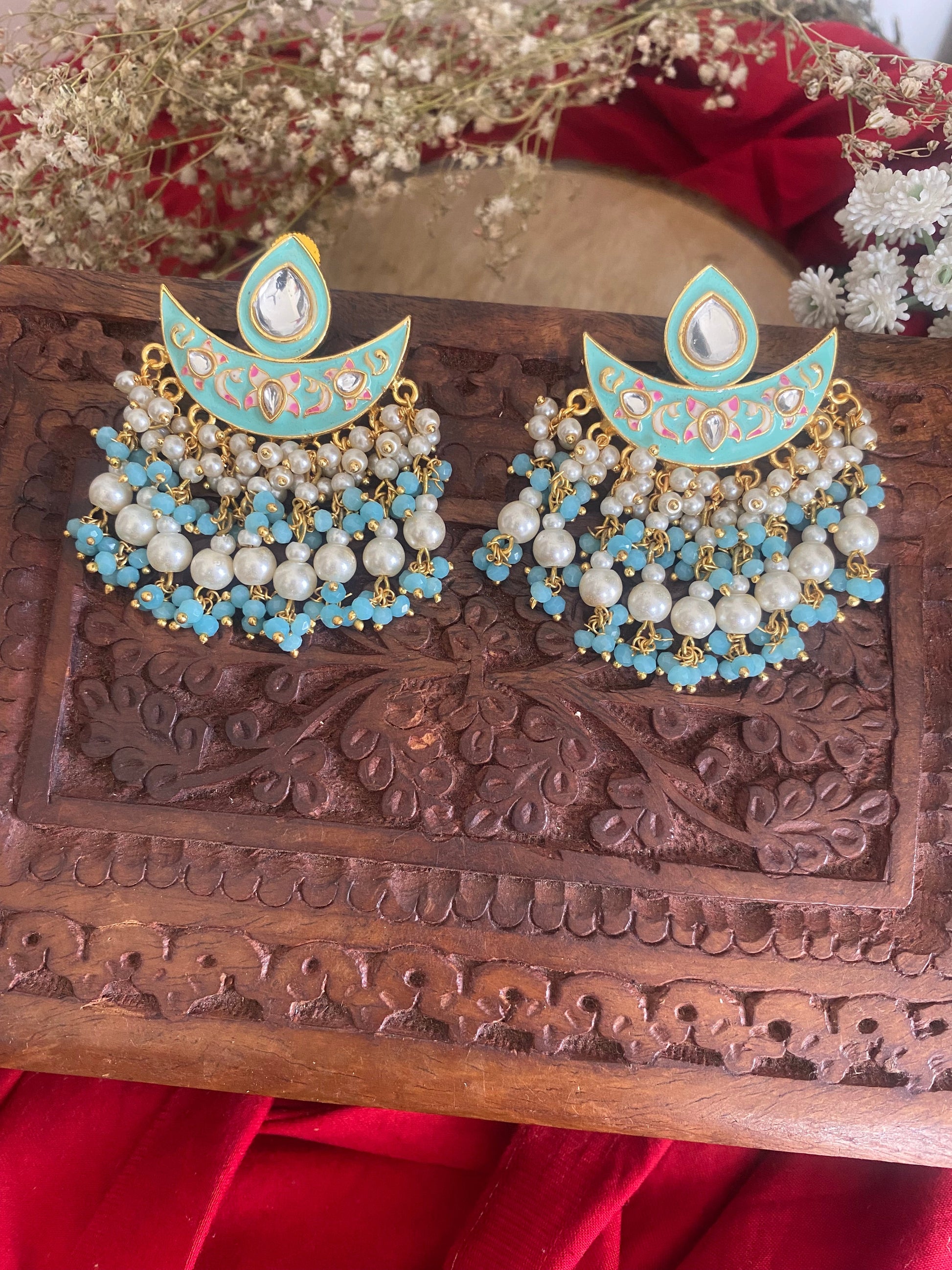 IYANA CHANDBALI Gehnacollections