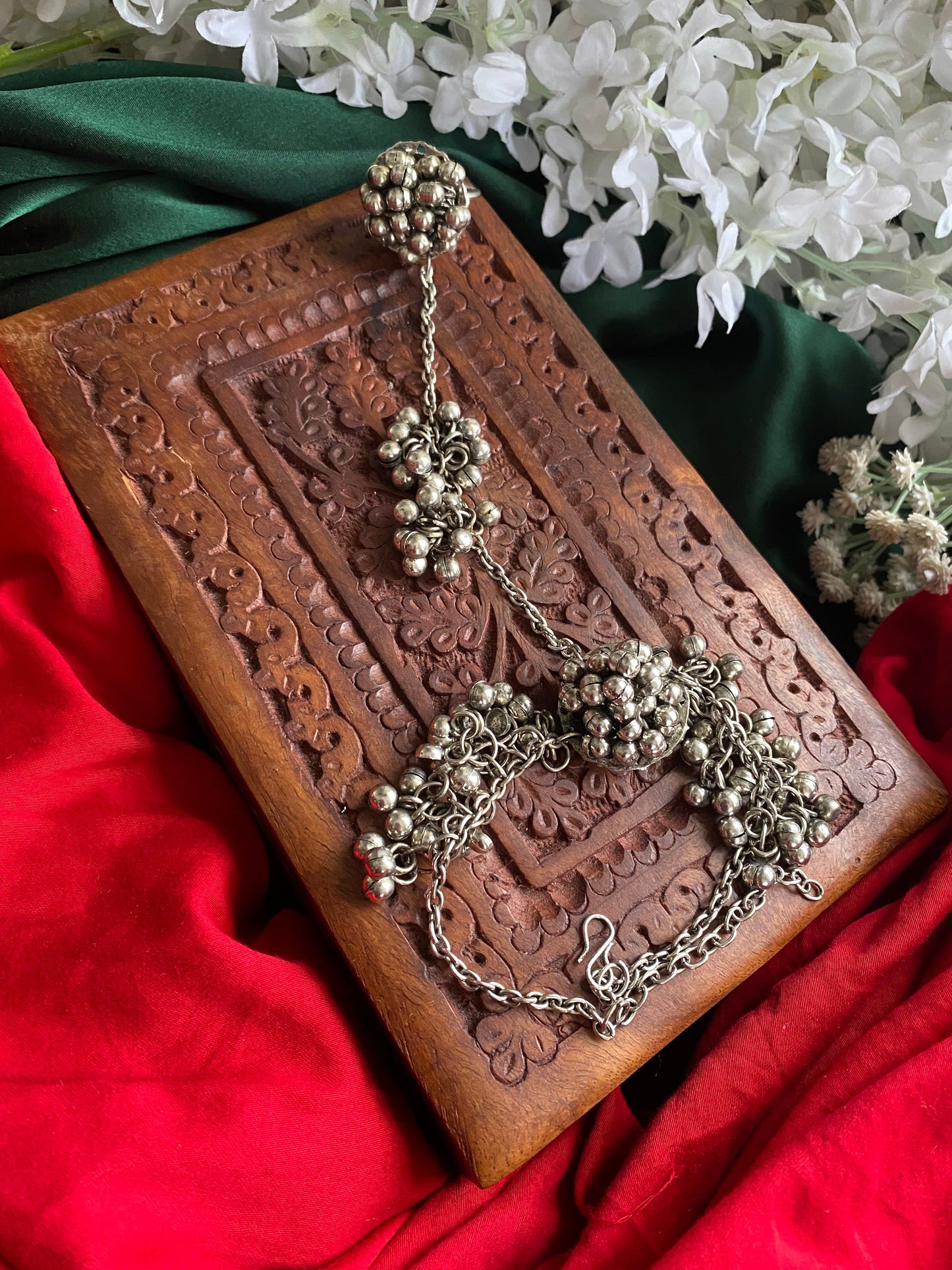 BOHEMIAN ANKLET WITH TOE RING Gehnacollections