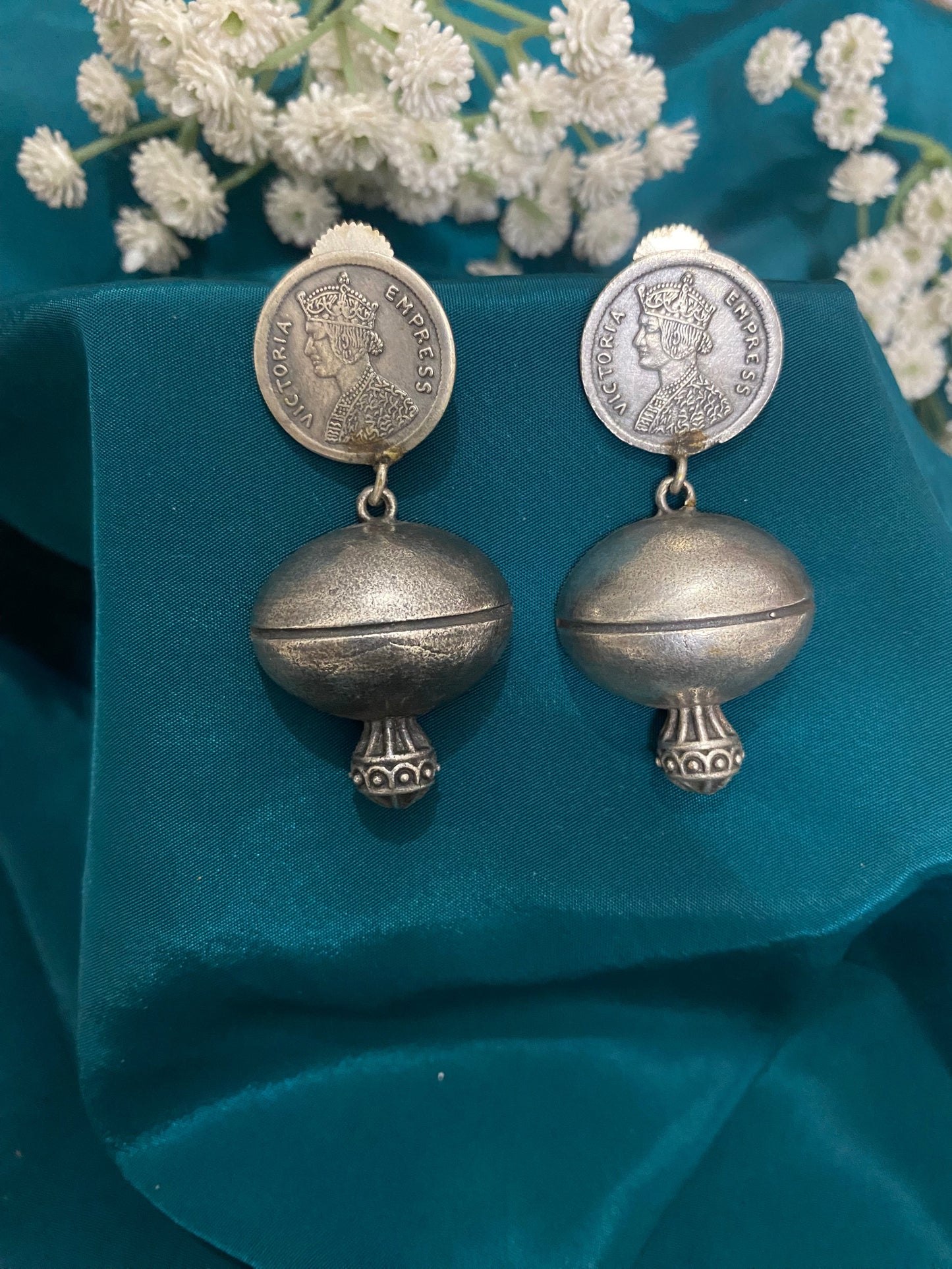 MINI COIN JHUMKA Gehnacollections