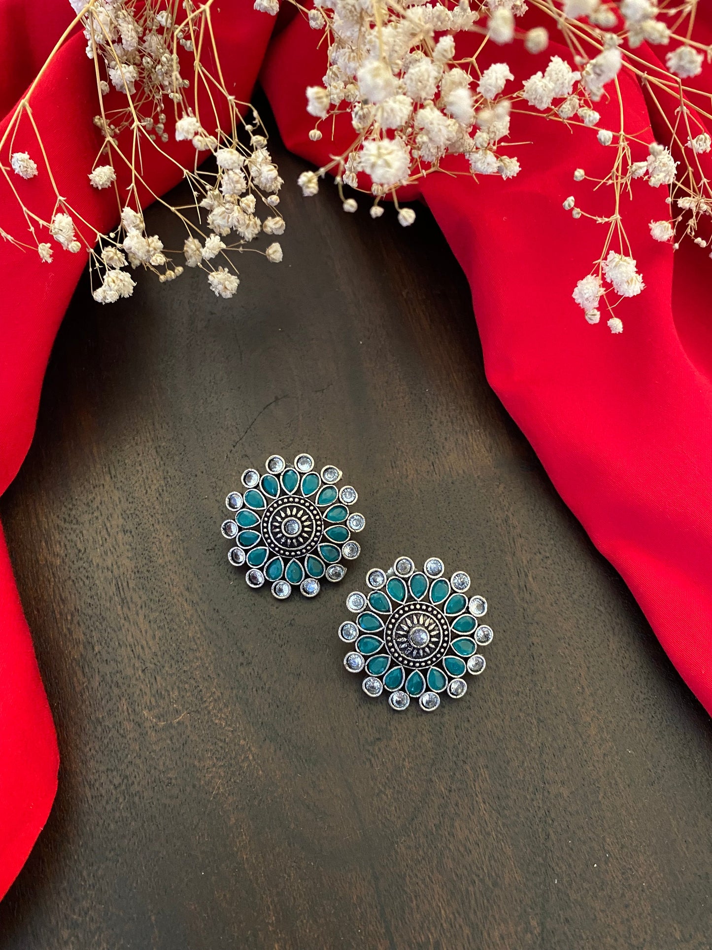 SHIPRA STONE STUDS Gehnacollections