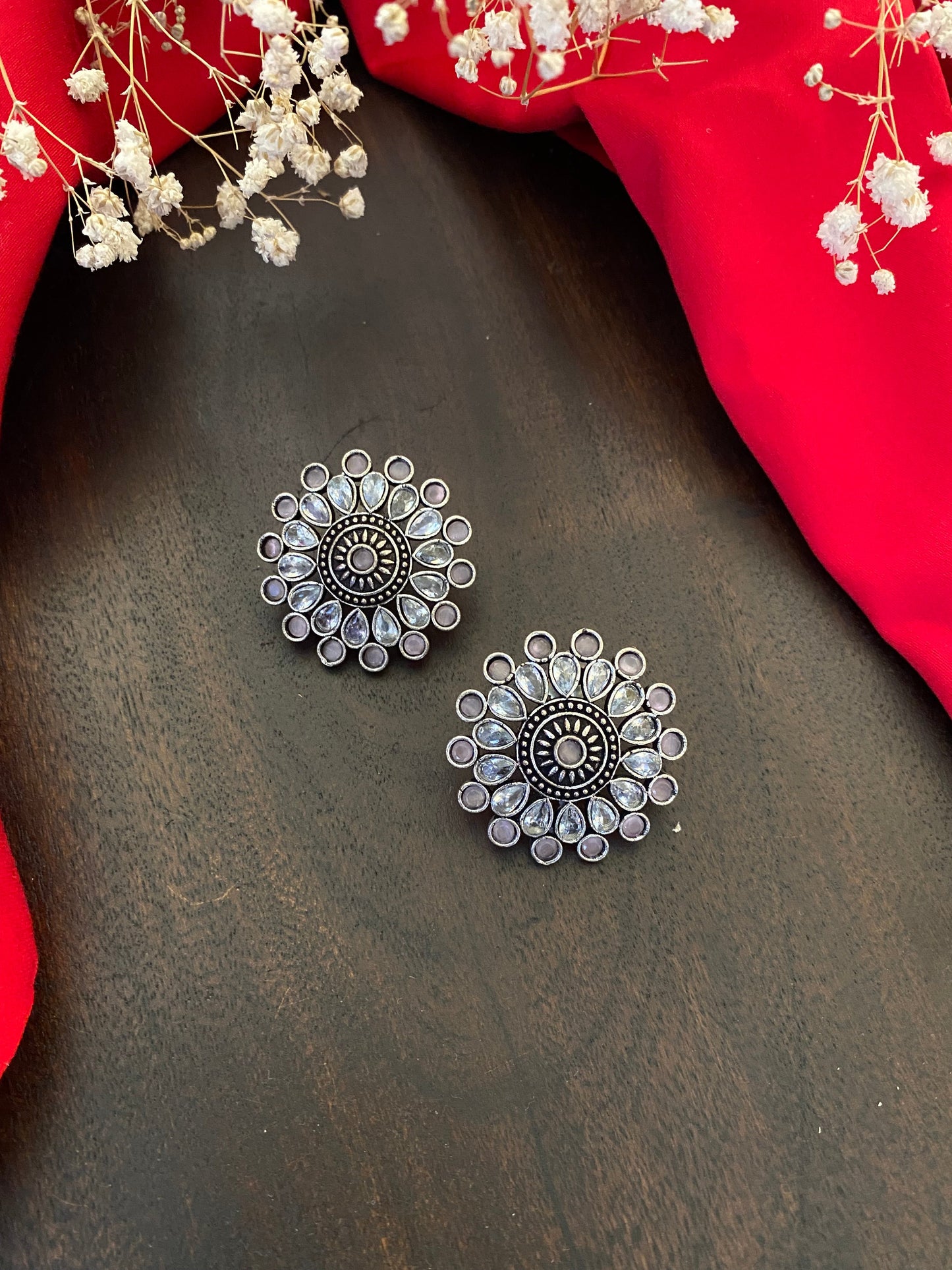 SHIPRA STONE STUDS Gehnacollections