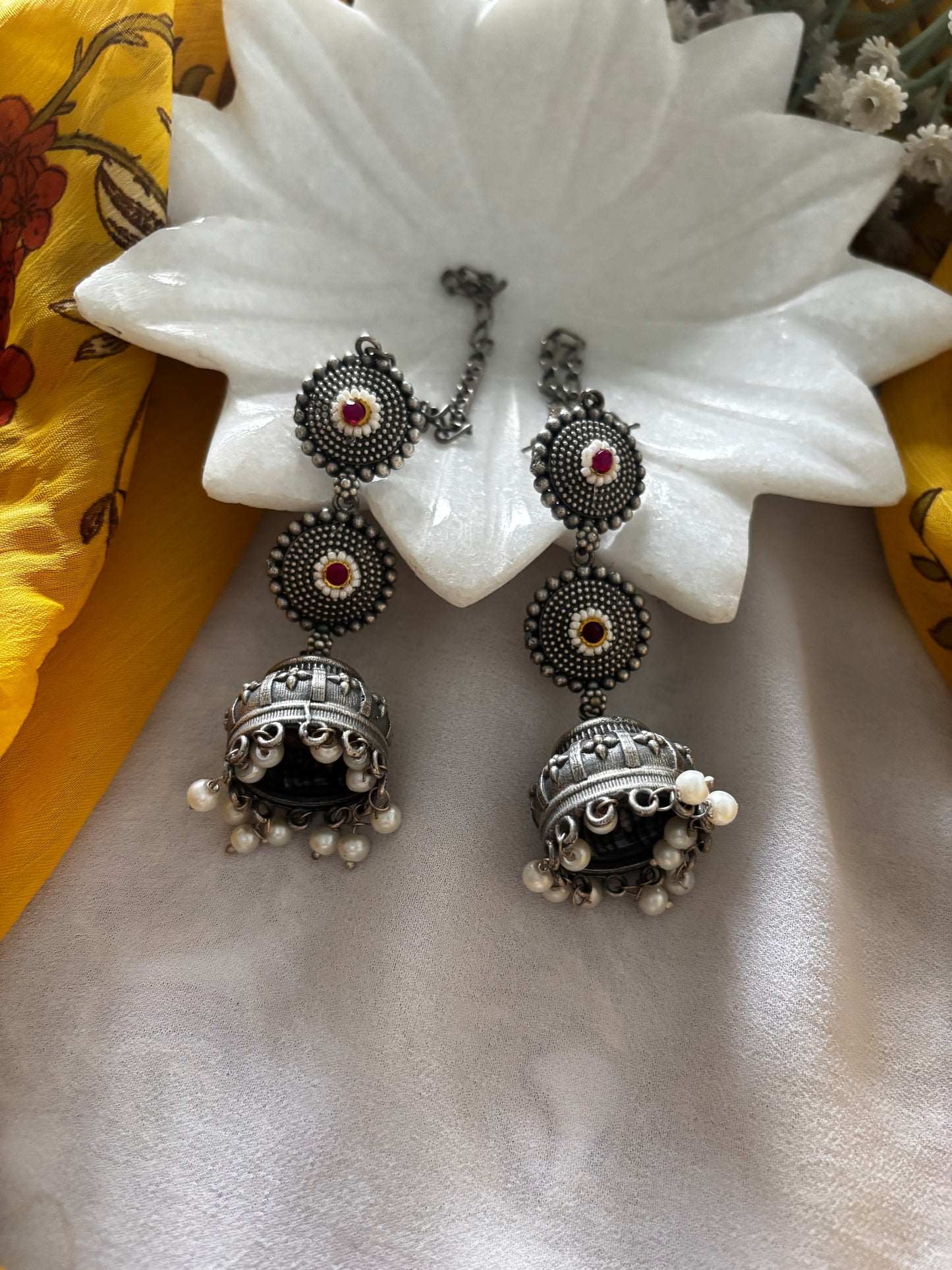 KUNDAN JHUMKA Gehnacollections