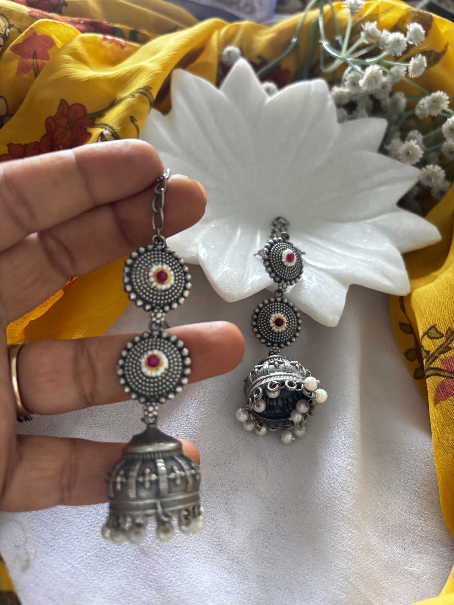 KUNDAN JHUMKA Gehnacollections