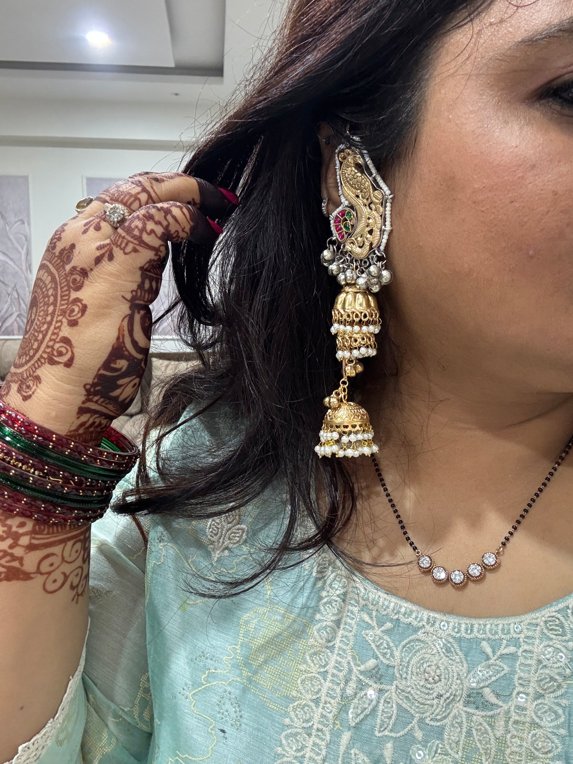 Ridhira Kashmiri Earrings Gehnacollections