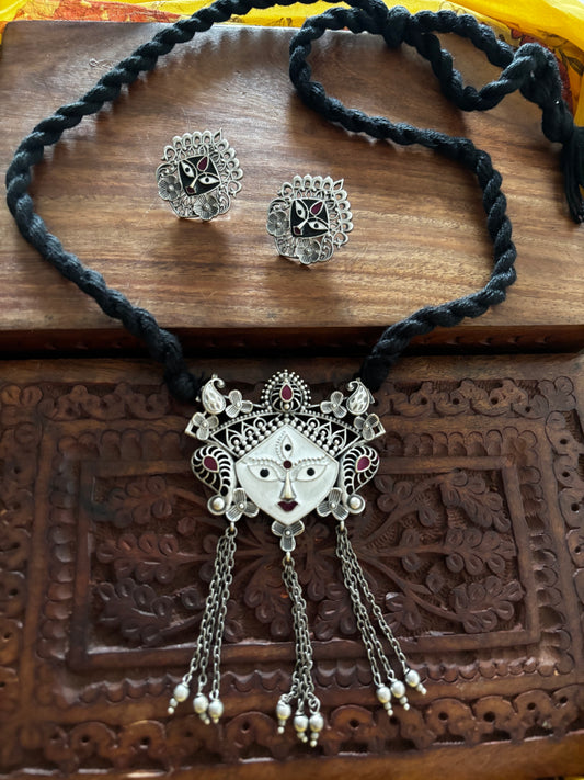 Enamel Dugga Necklace Set Gehnacollections