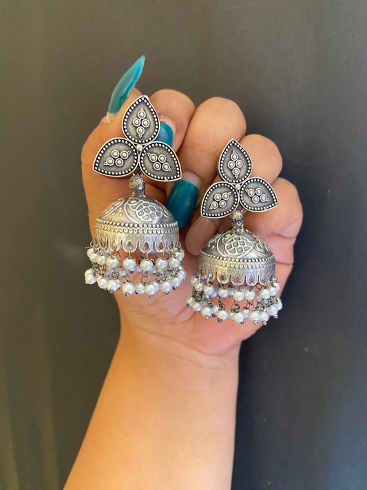 TRI JHUMKA Gehnacollections