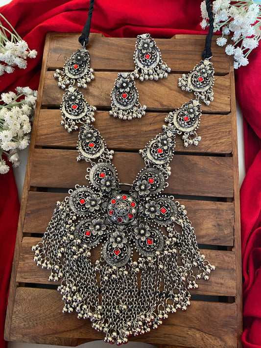 PHULWARA LONG NECKLACE SET Gehnacollections