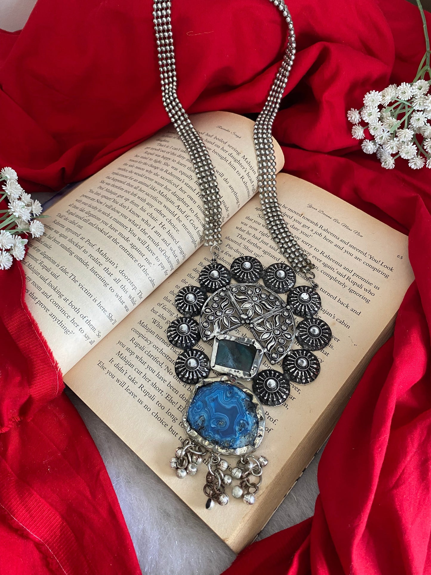 UNFINISHED STONE NECKLACE Gehnacollections