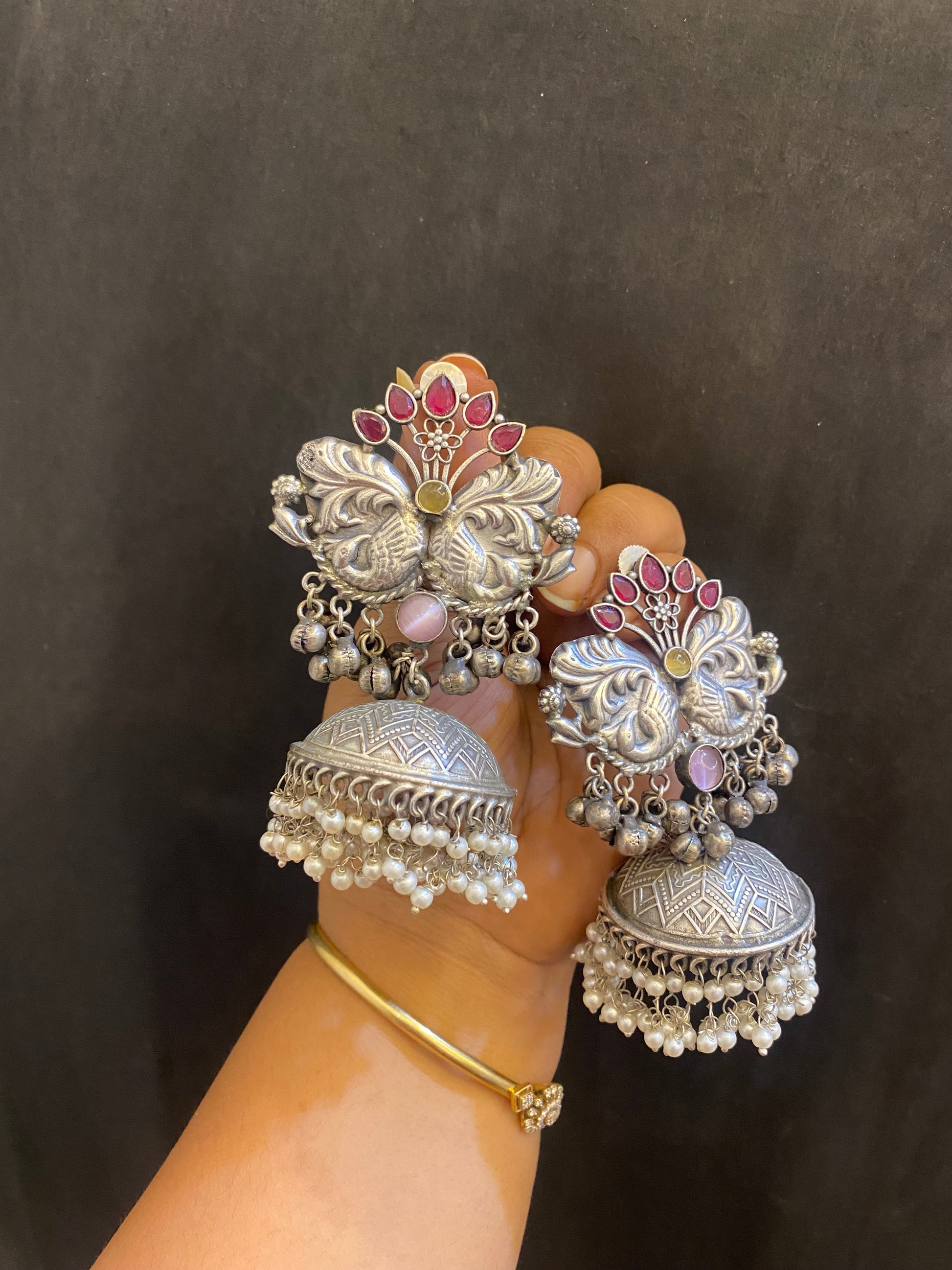 TISHAAN JHUMKA Gehnacollections