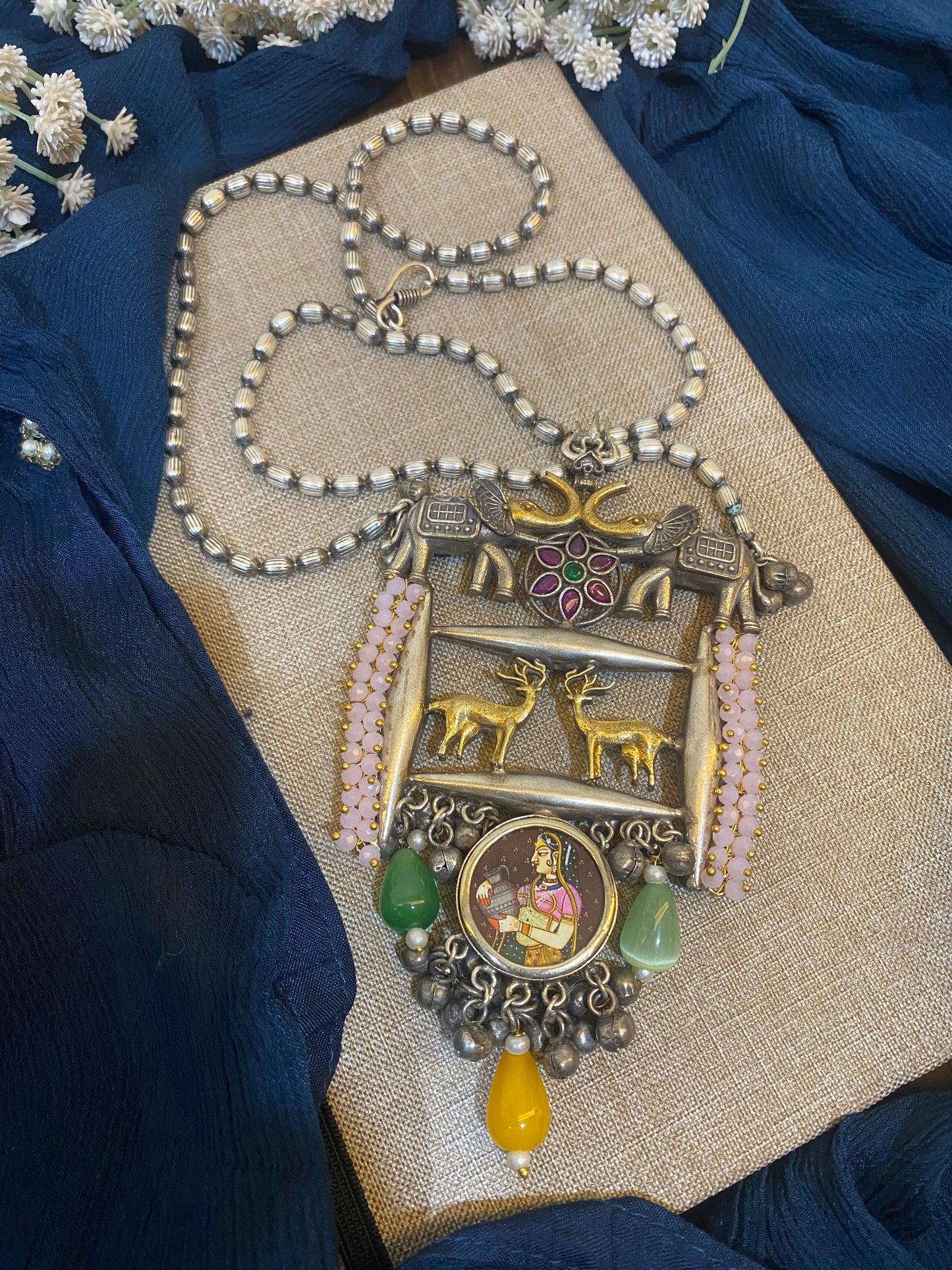 FUSION LONG NECKLACE Gehnacollections