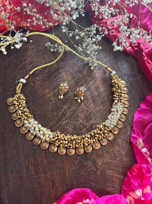 Neelam choker Set Gehnacollections