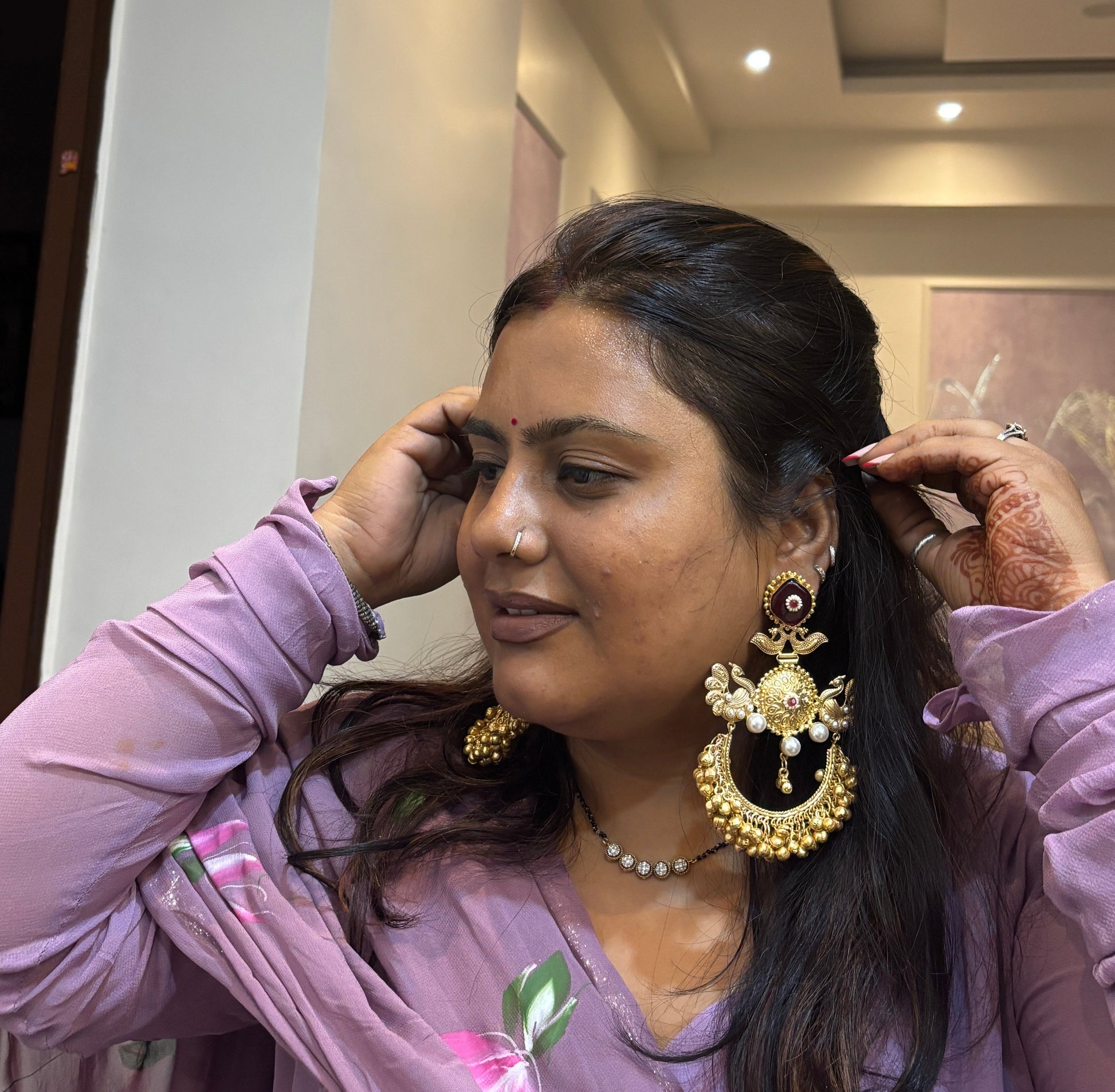 CHANDNI CHANDBALI Gehnacollections