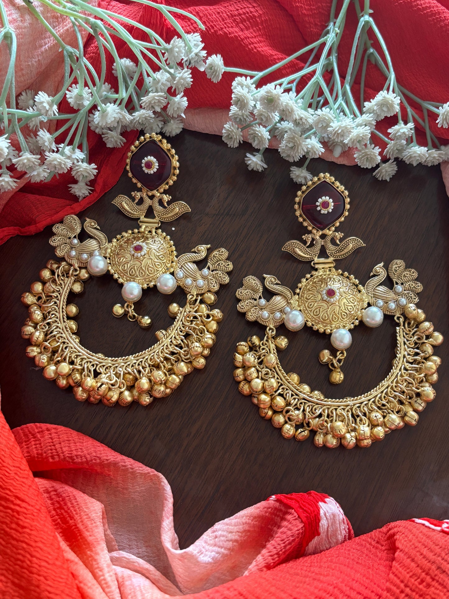 CHANDNI CHANDBALI Gehnacollections