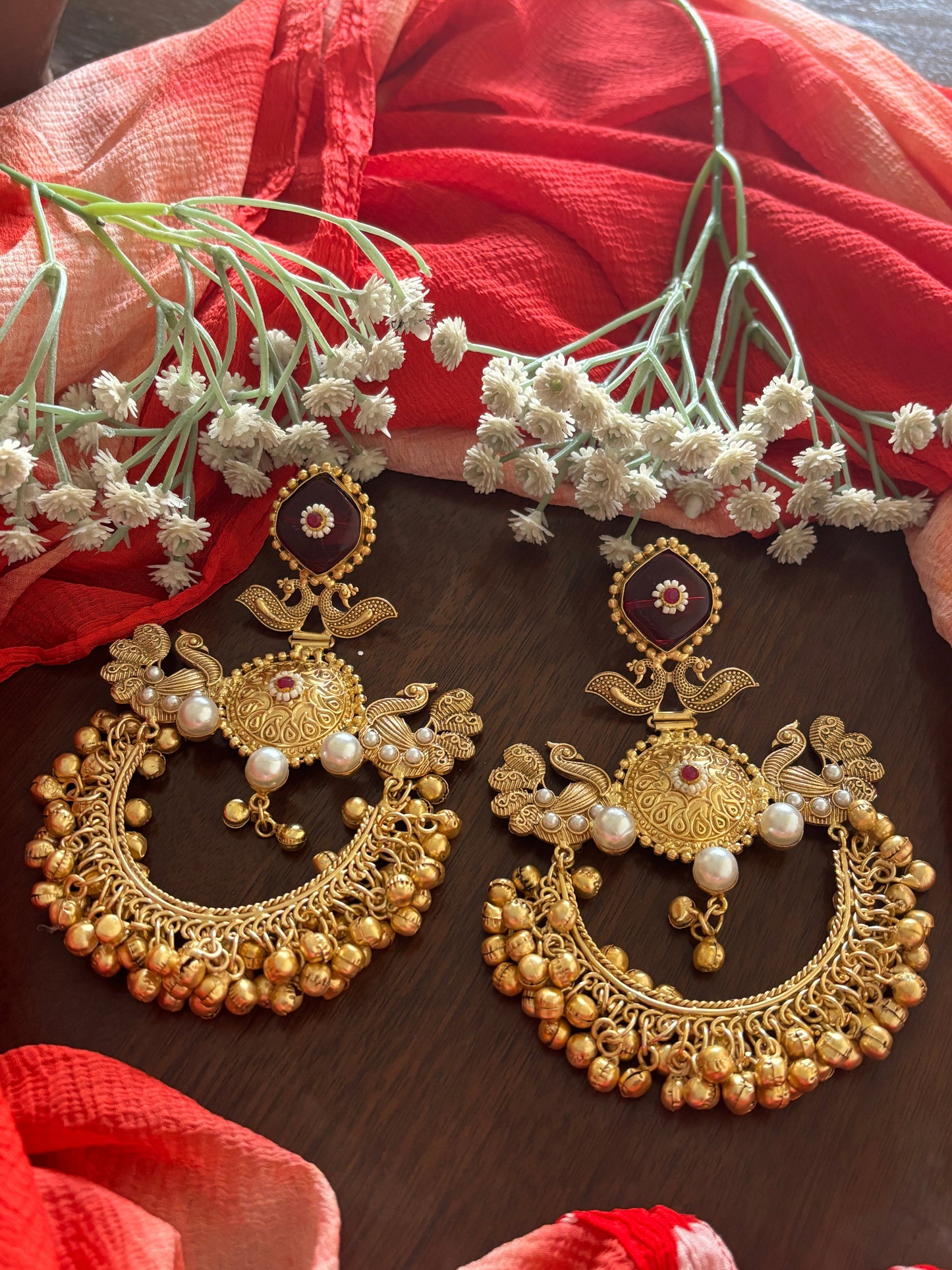 CHANDNI CHANDBALI Gehnacollections