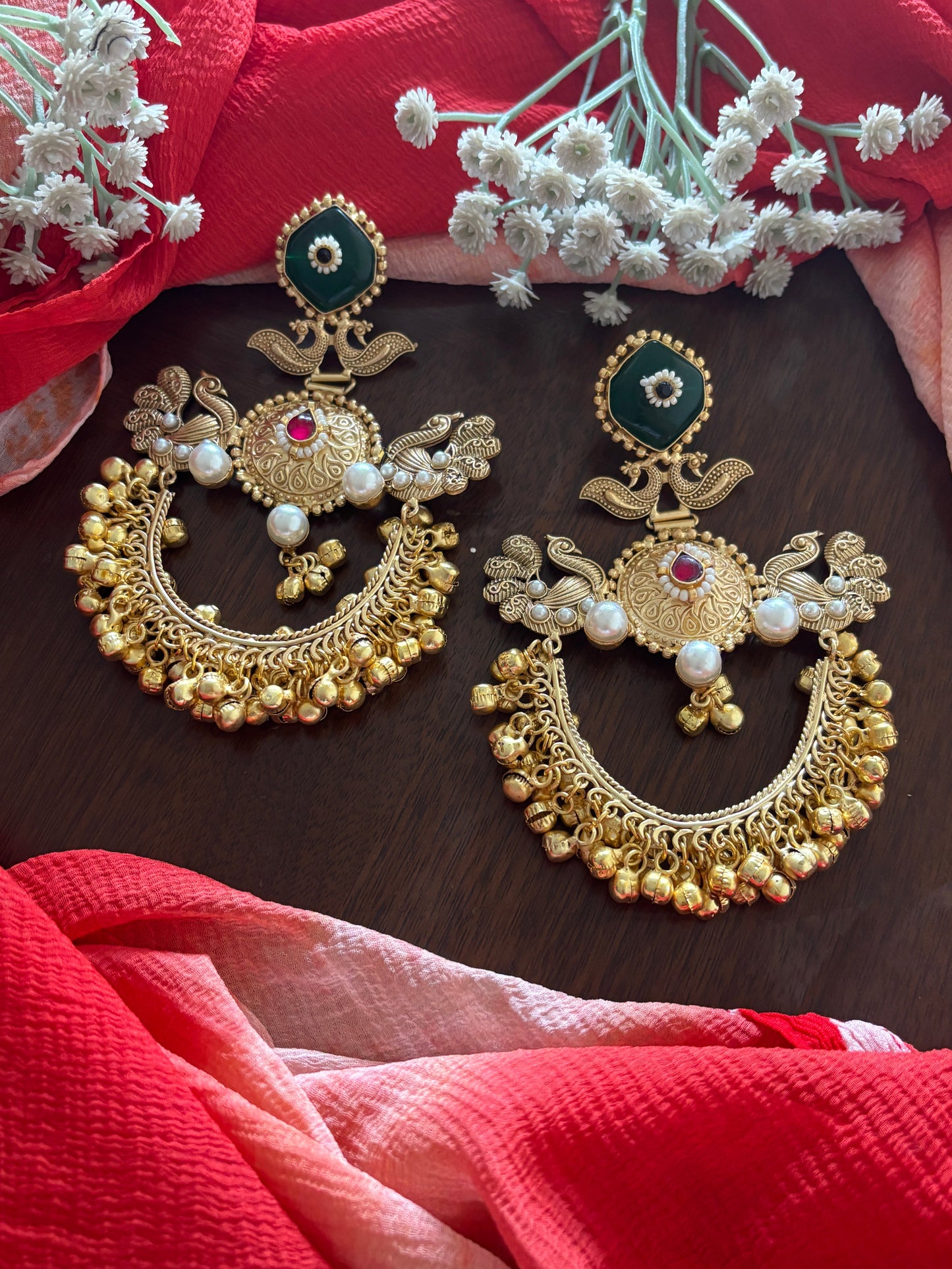 CHANDNI CHANDBALI Gehnacollections