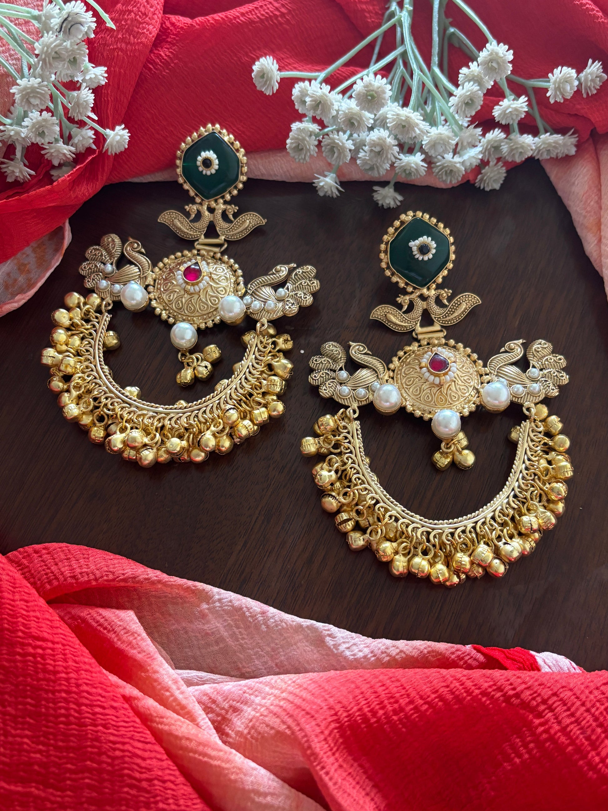 CHANDNI CHANDBALI Gehnacollections