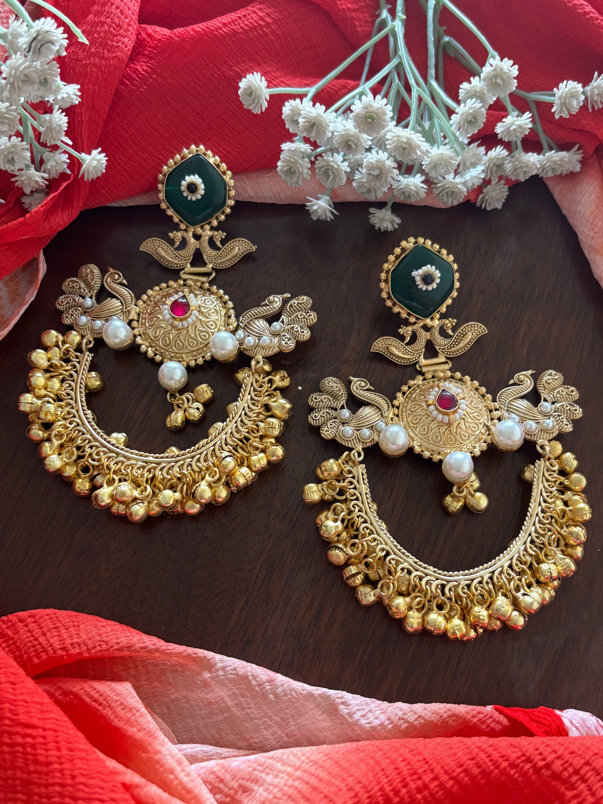 CHANDNI CHANDBALI Gehnacollections