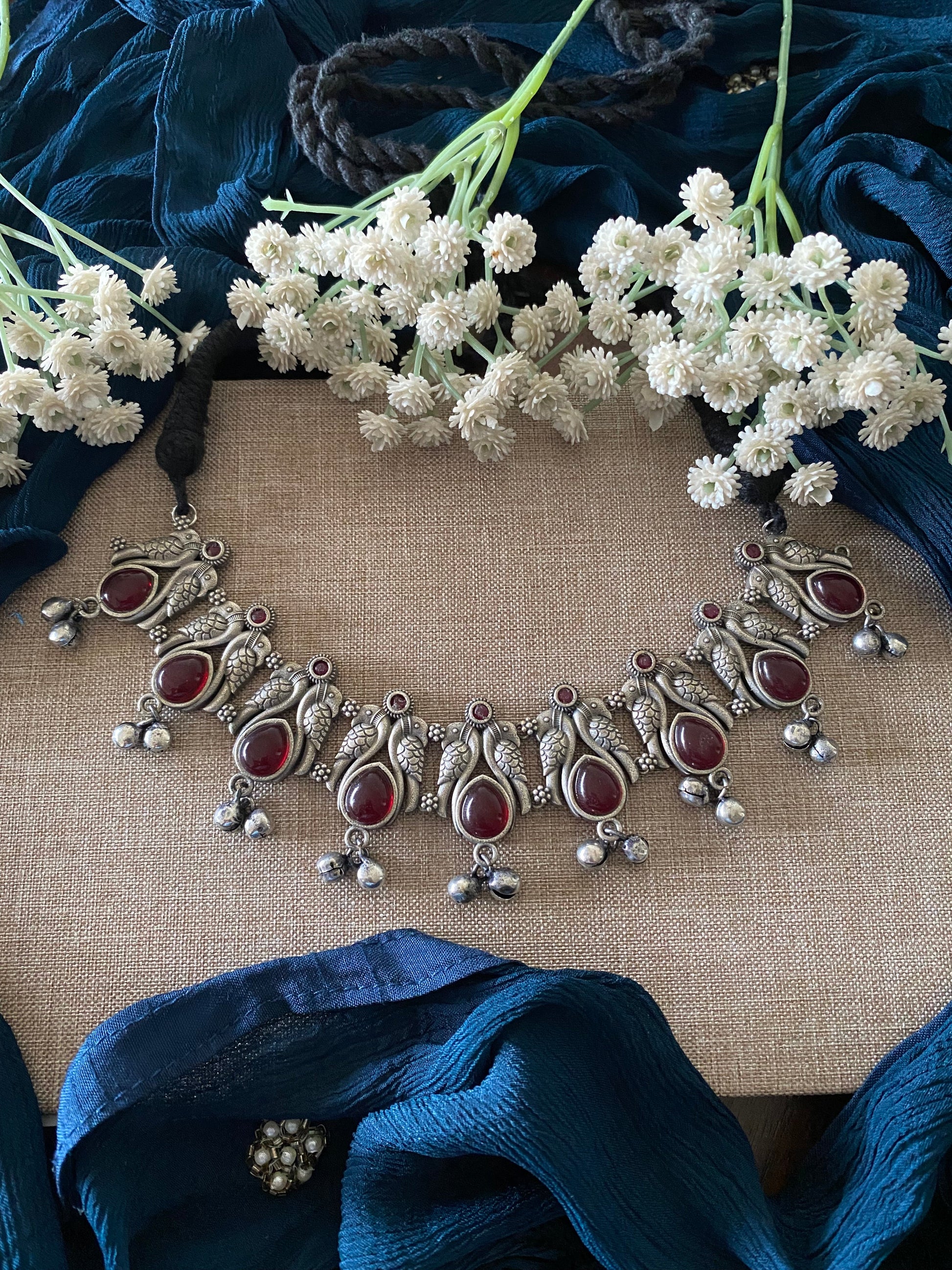 MORNI GHUNGHROO CHOKER Gehnacollections