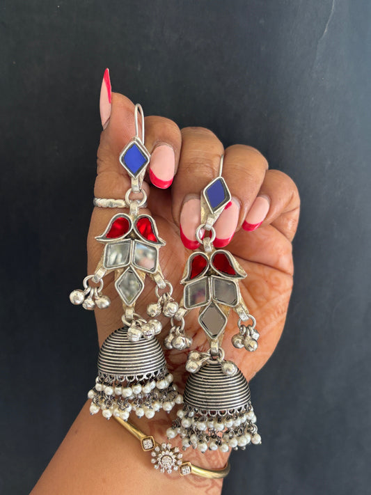 SEESHA JHUMKA Gehnacollections