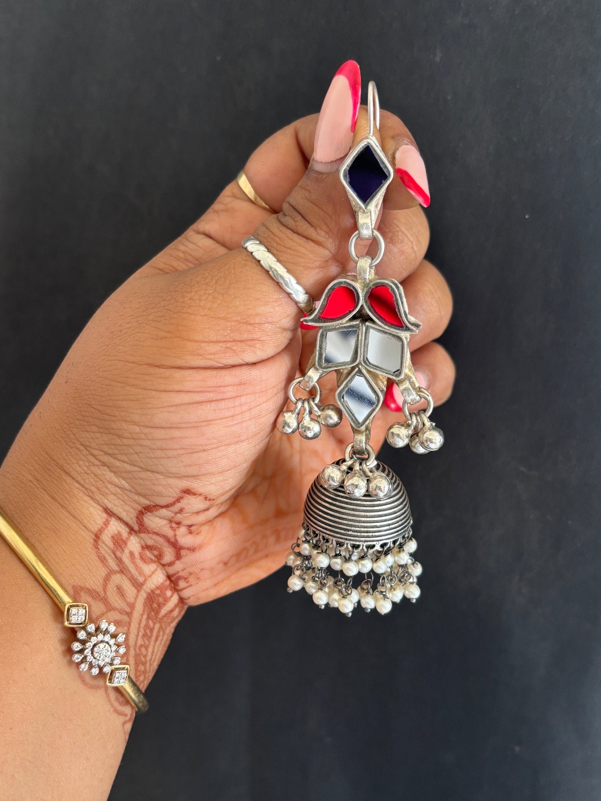 SEESHA JHUMKA Gehnacollections