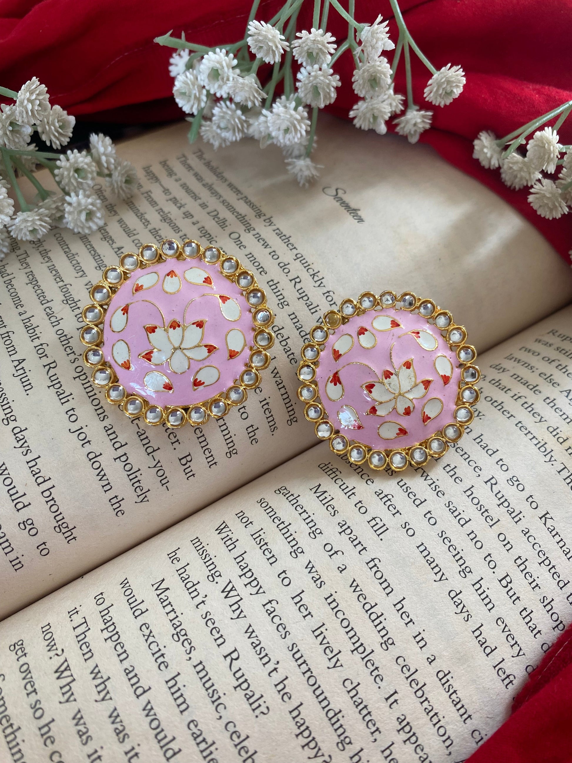 MEENAKARI STUDS Gehnacollections