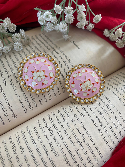 MEENAKARI STUDS Gehnacollections