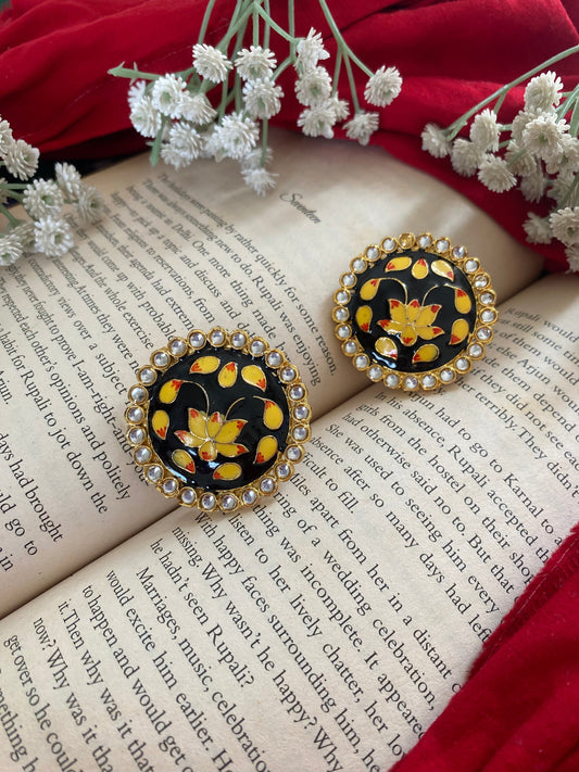 MEENAKARI STUDS Gehnacollections