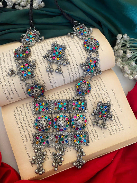 NAGMA LONG NECKLACE SET Gehnacollections