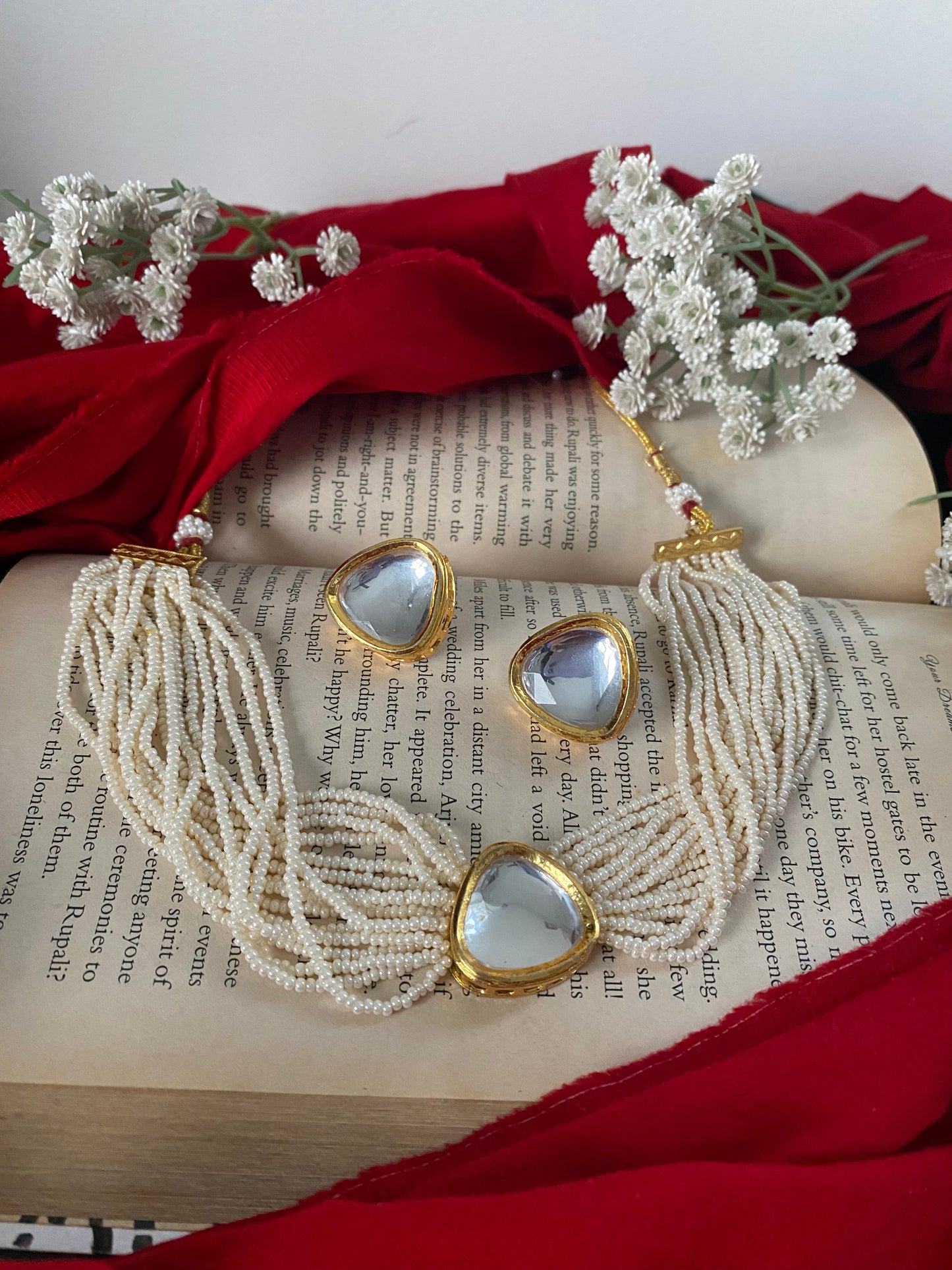 KISHA CHOKER SET Gehnacollections