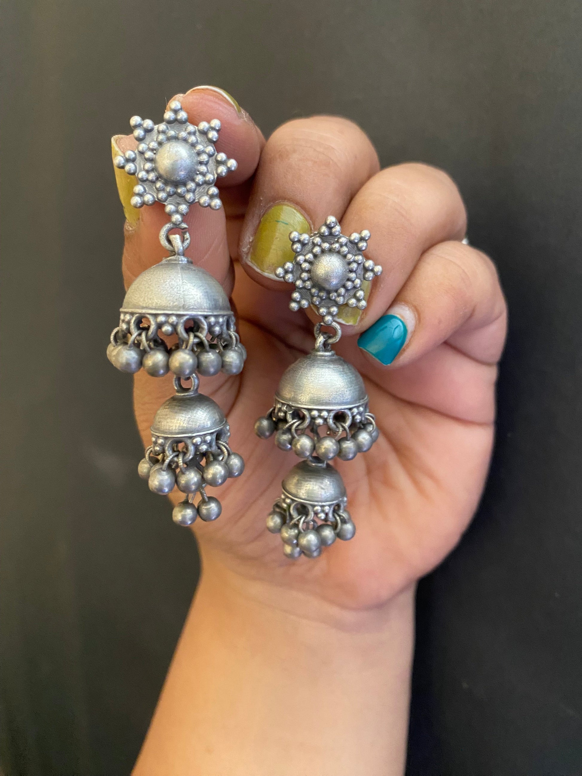 SITARA JHUMKA Gehnacollections