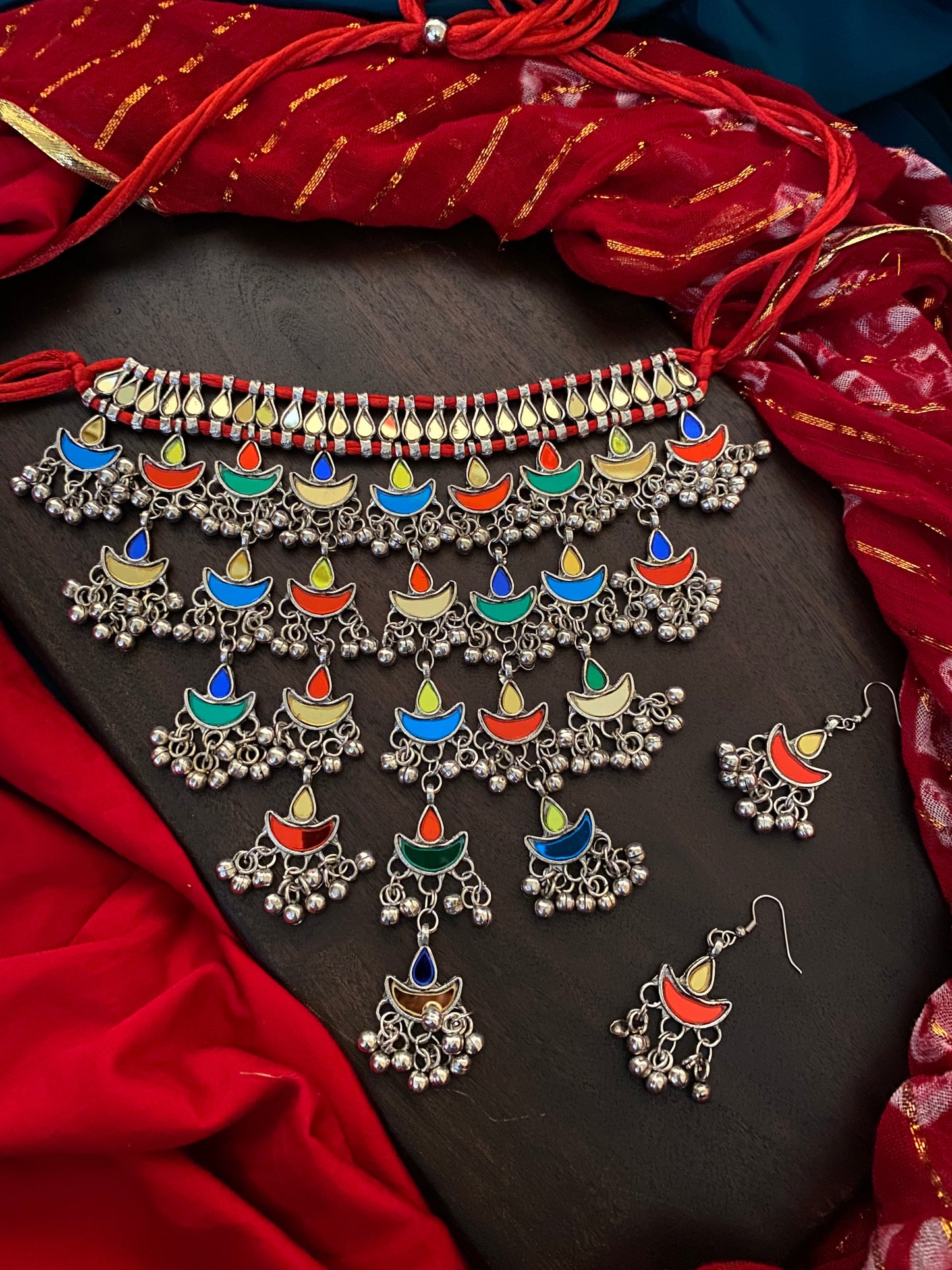 NAAZ SEESH CHOKER SET Gehnacollections