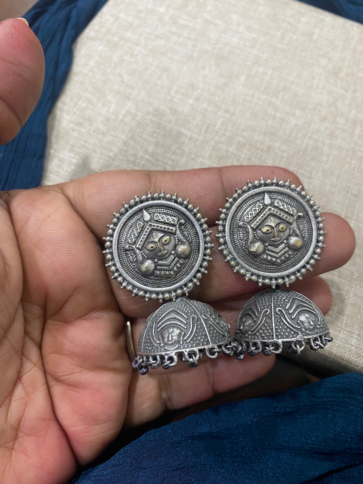 DURGA JHUMKA Gehnacollections