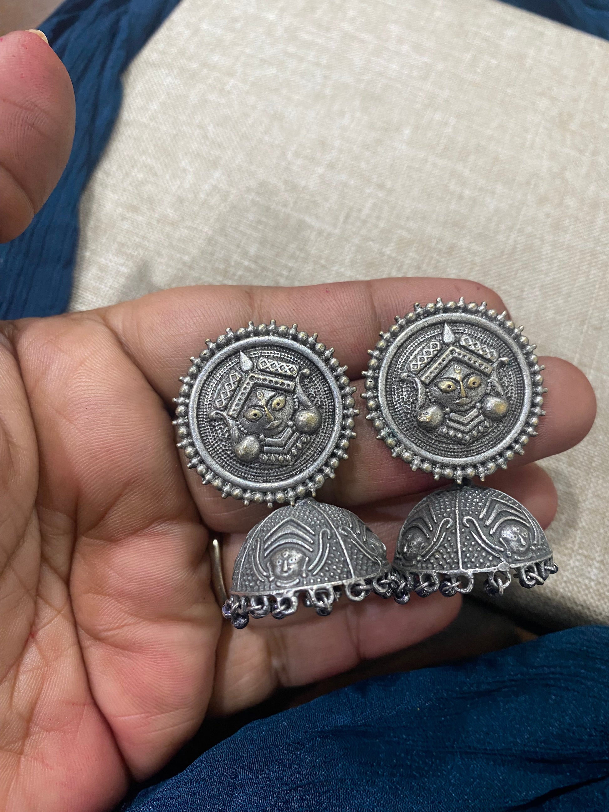 DURGA JHUMKA Gehnacollections