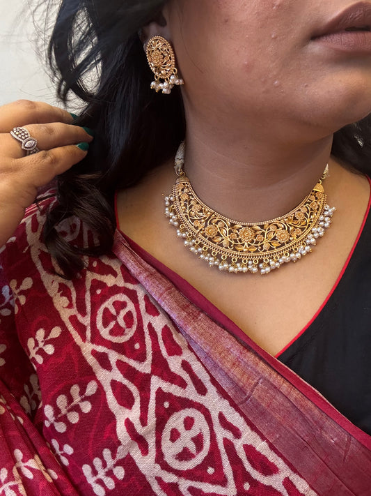 Kamakshi Necklace Set Gehnacollections