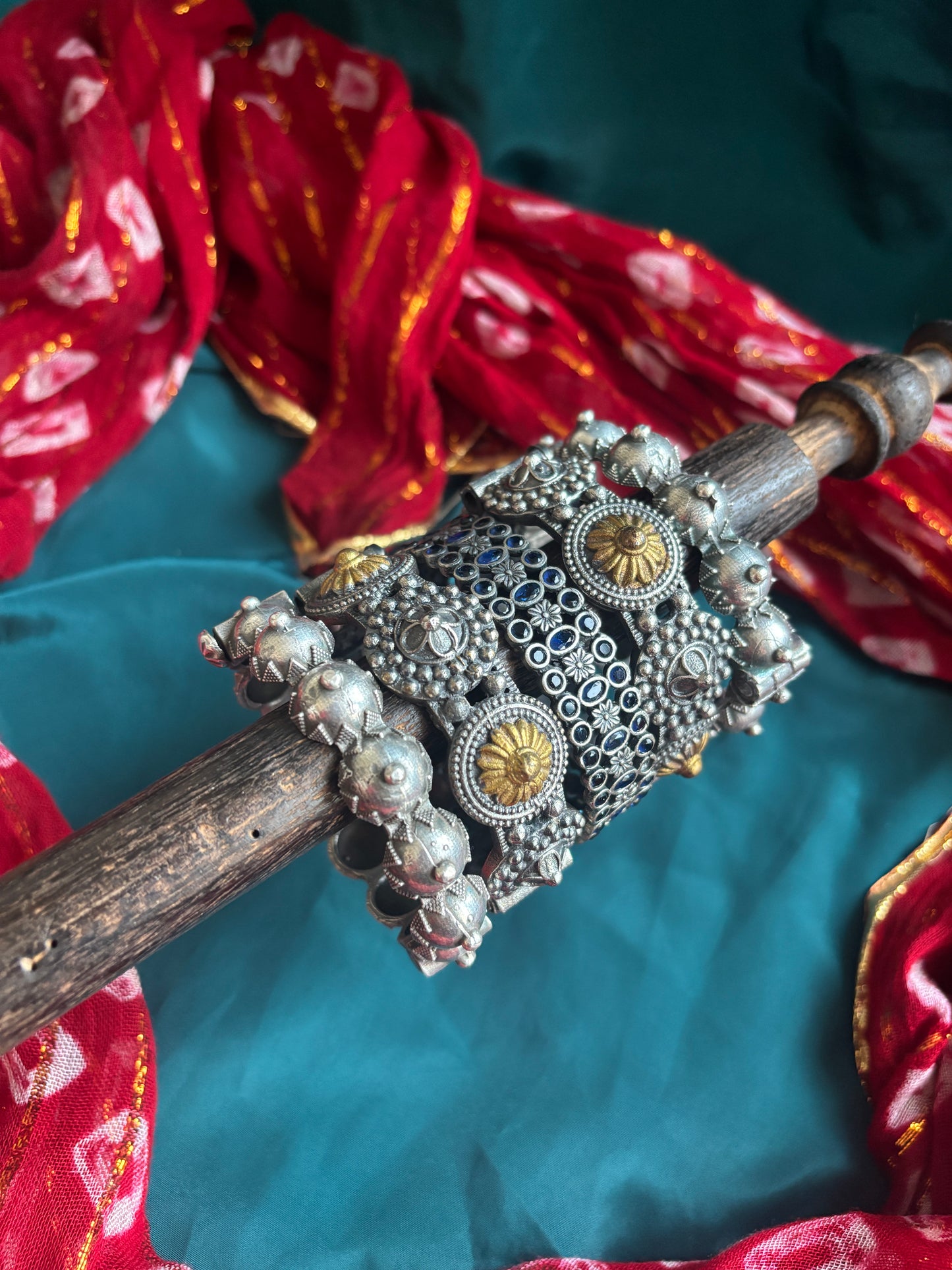 Dual tone kada stack Gehnacollections