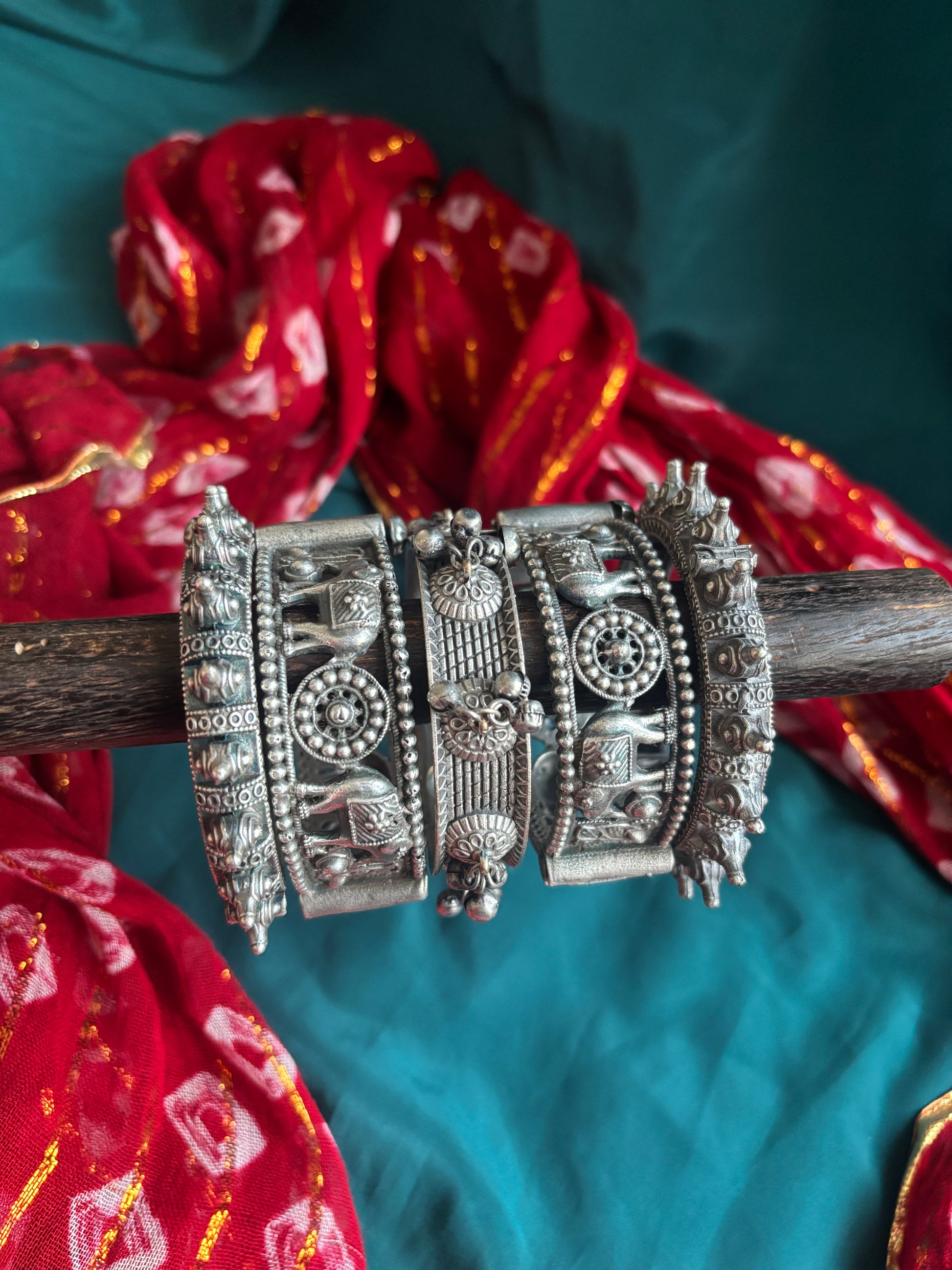 Ghunghroo kada stack Gehnacollections