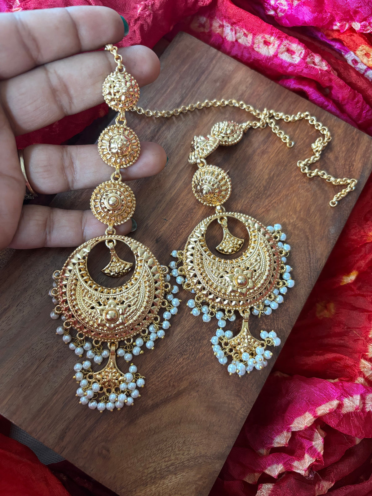 Arvisha  chandbali Gehnacollections