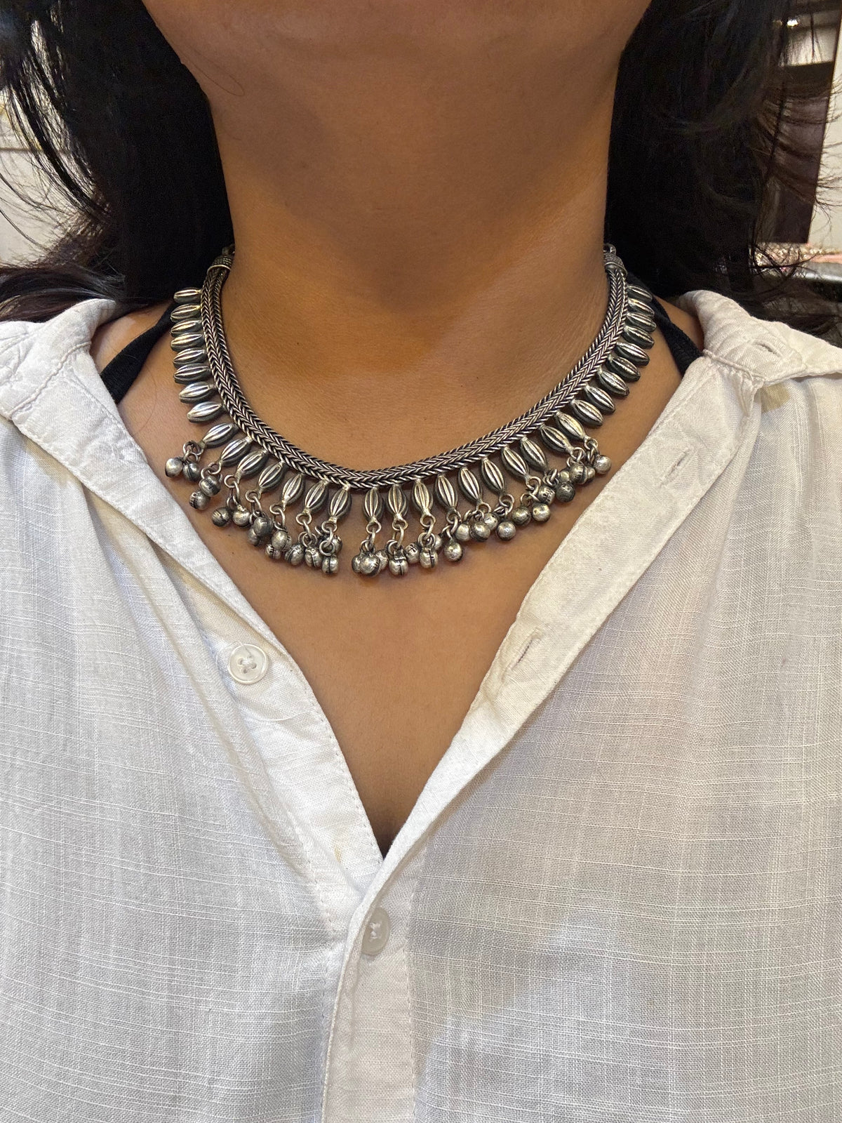 Ashwin ghunghroo choker Gehnacollections