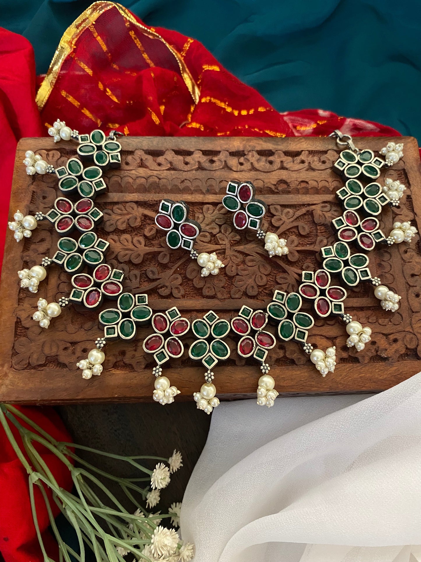 KAVERI CHOKER SET Gehnacollections