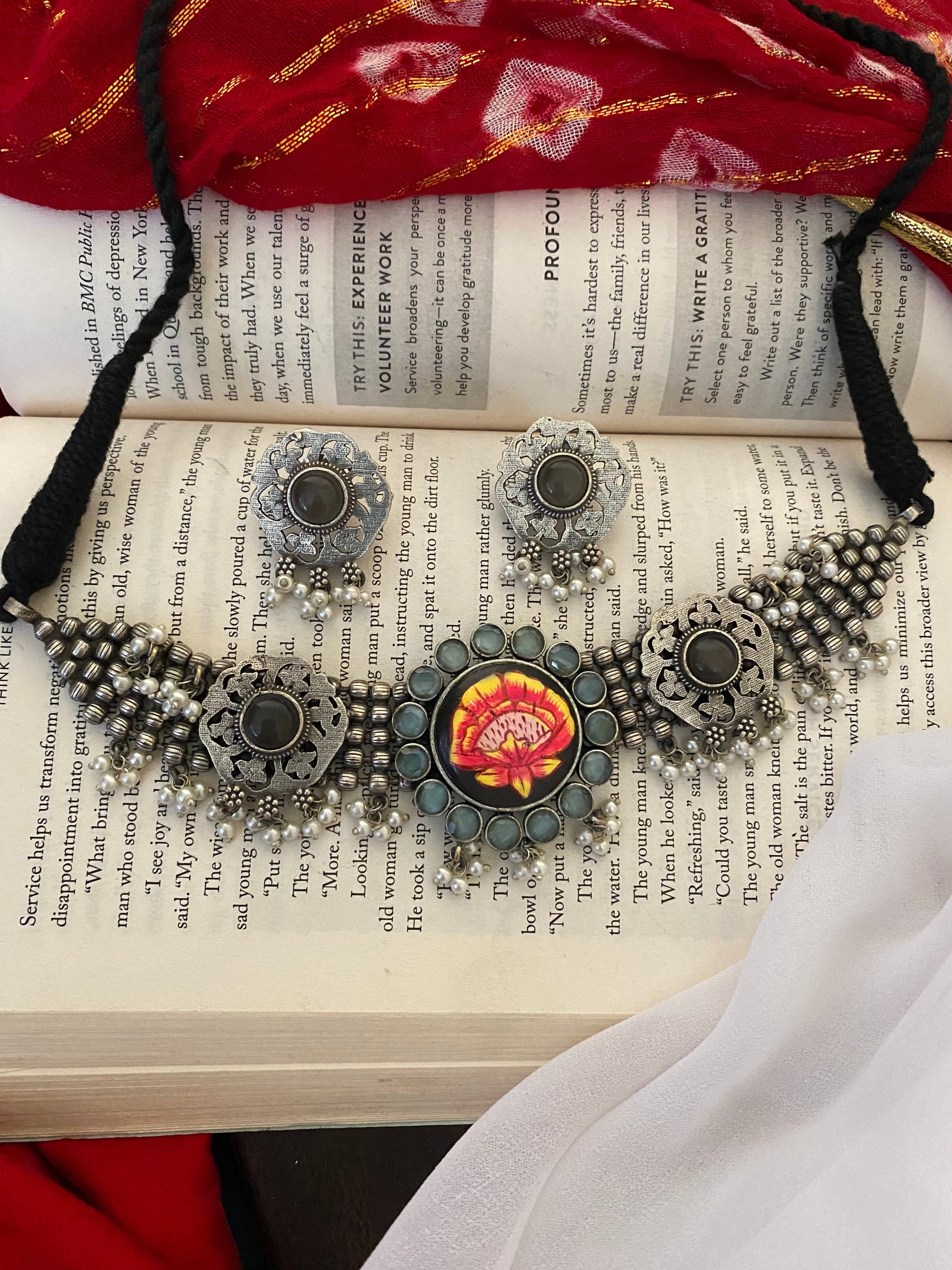 MIRHA CHOKER SET Gehnacollections