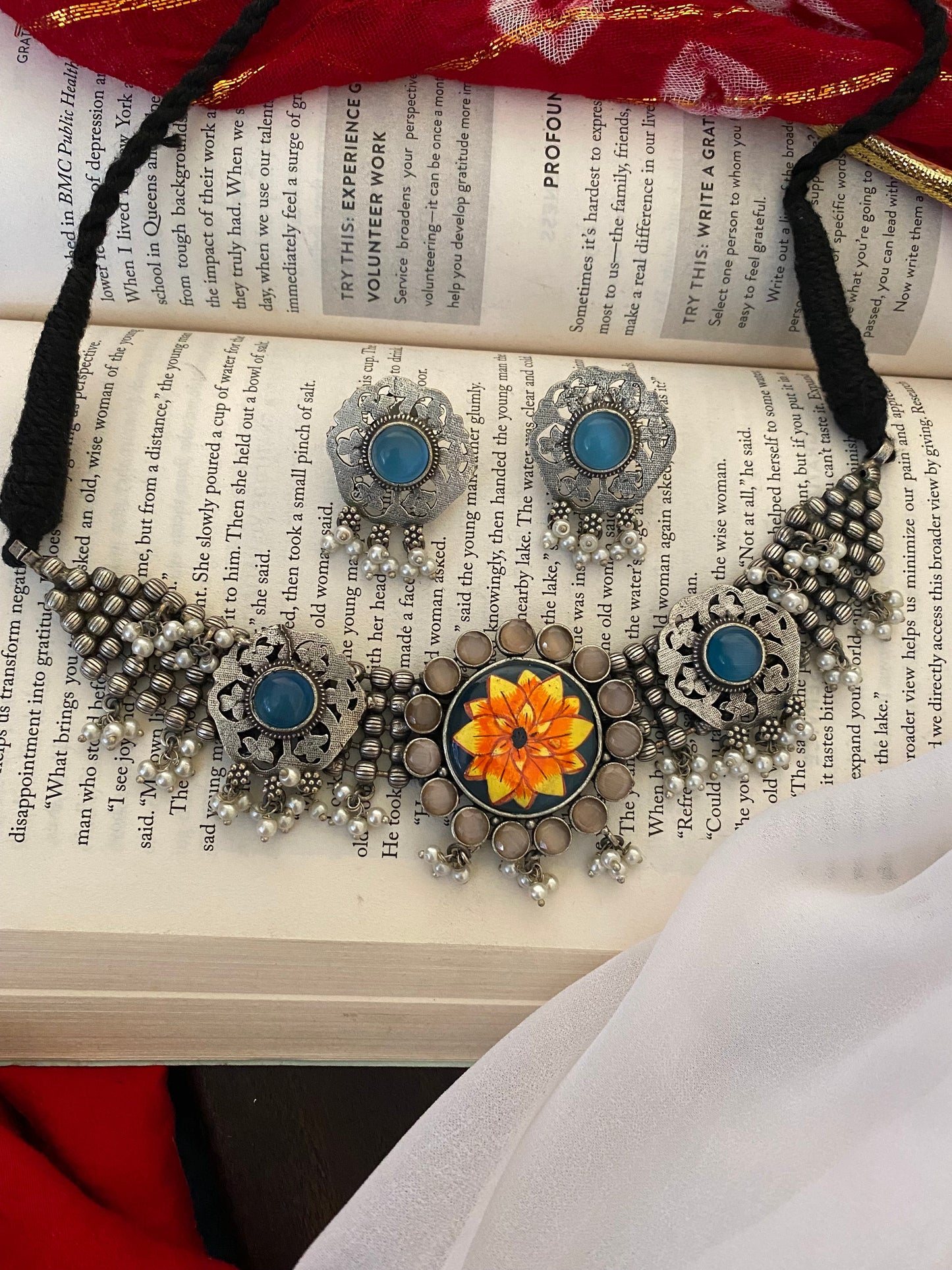 MIRHA CHOKER SET Gehnacollections