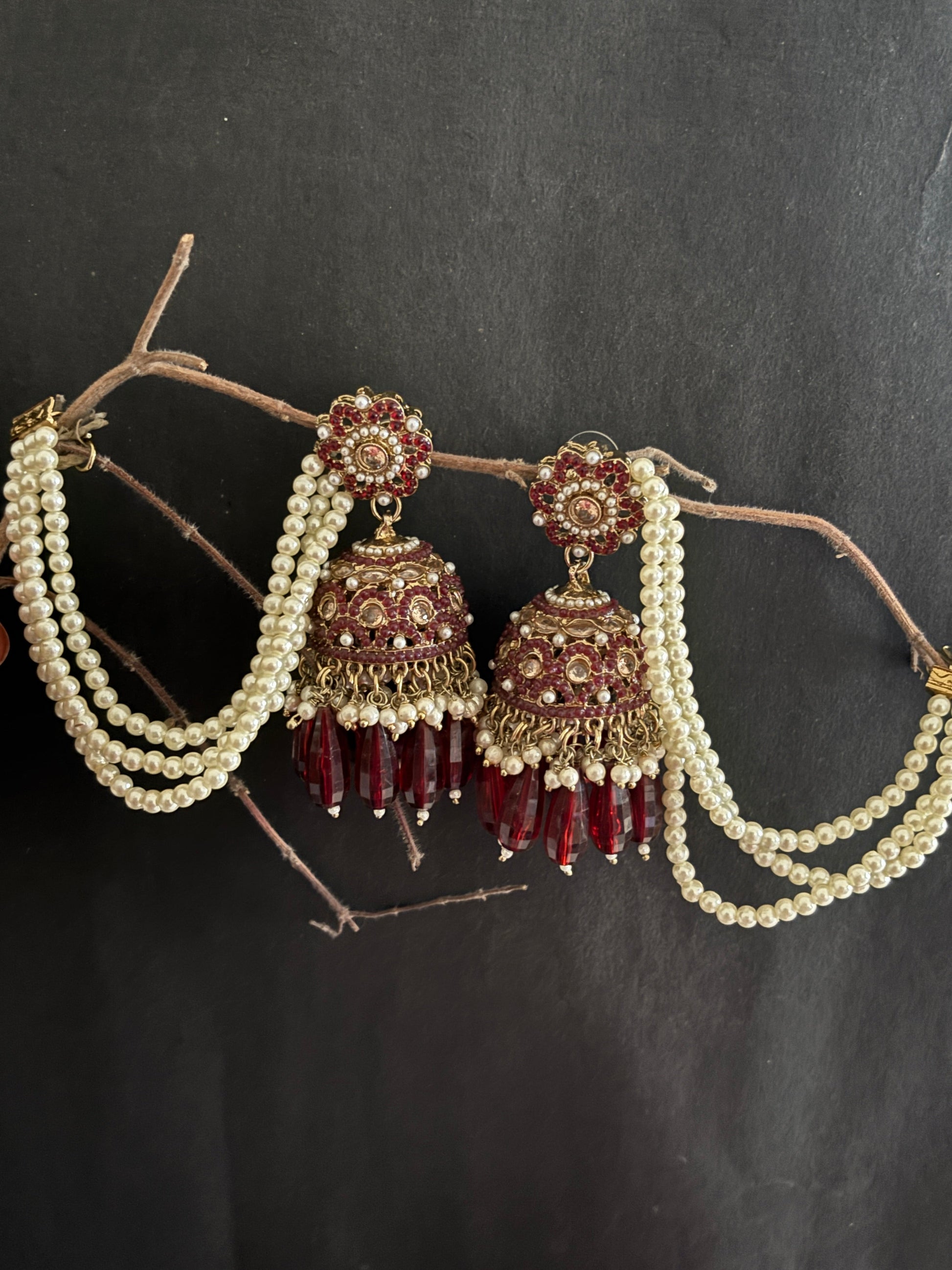 ABHISHIKTA JHUMKA AND MAANGTIKA Gehnacollections