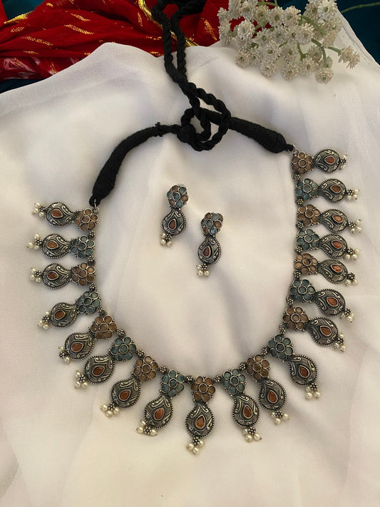 NEELAM NECKLACE SET Gehnacollections
