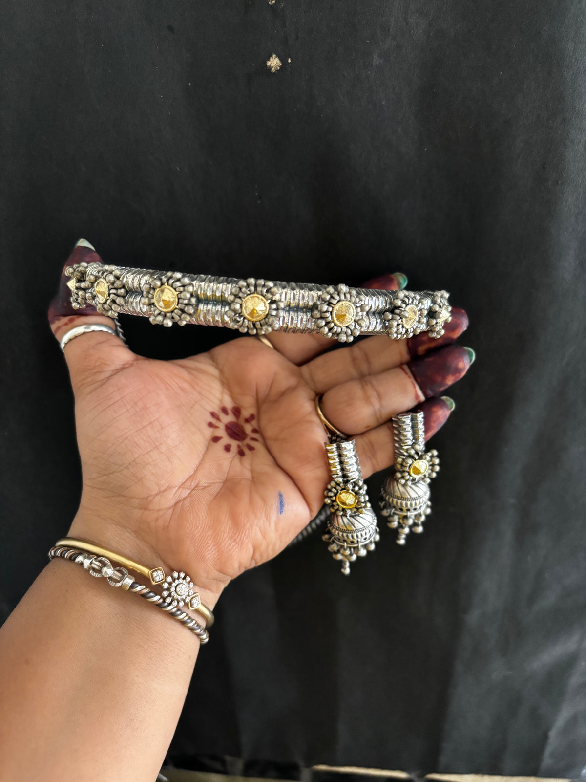 Bohemian Half hasli Set Gehnacollections