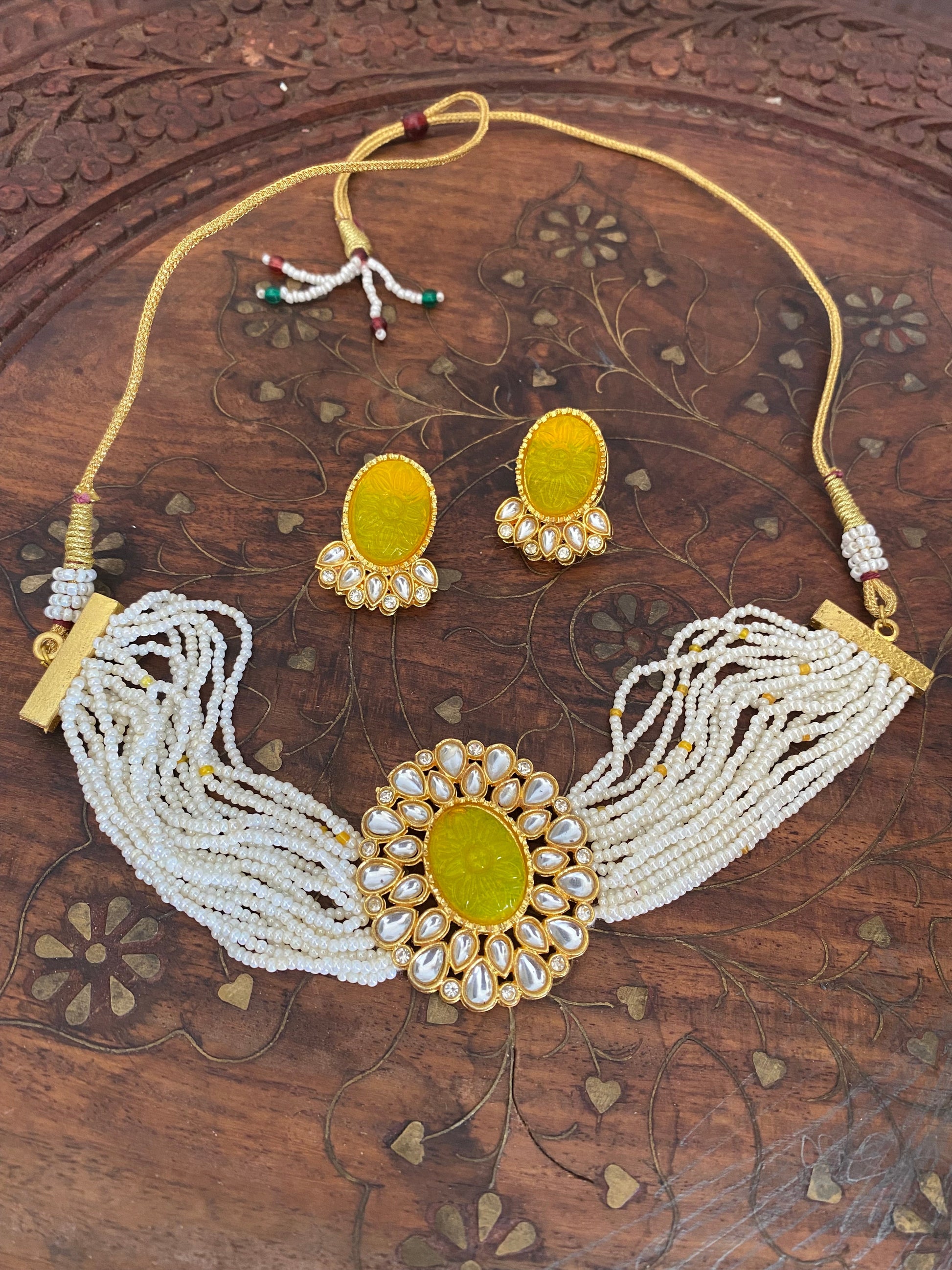 SUBHRA CHOKER SET Gehnacollections