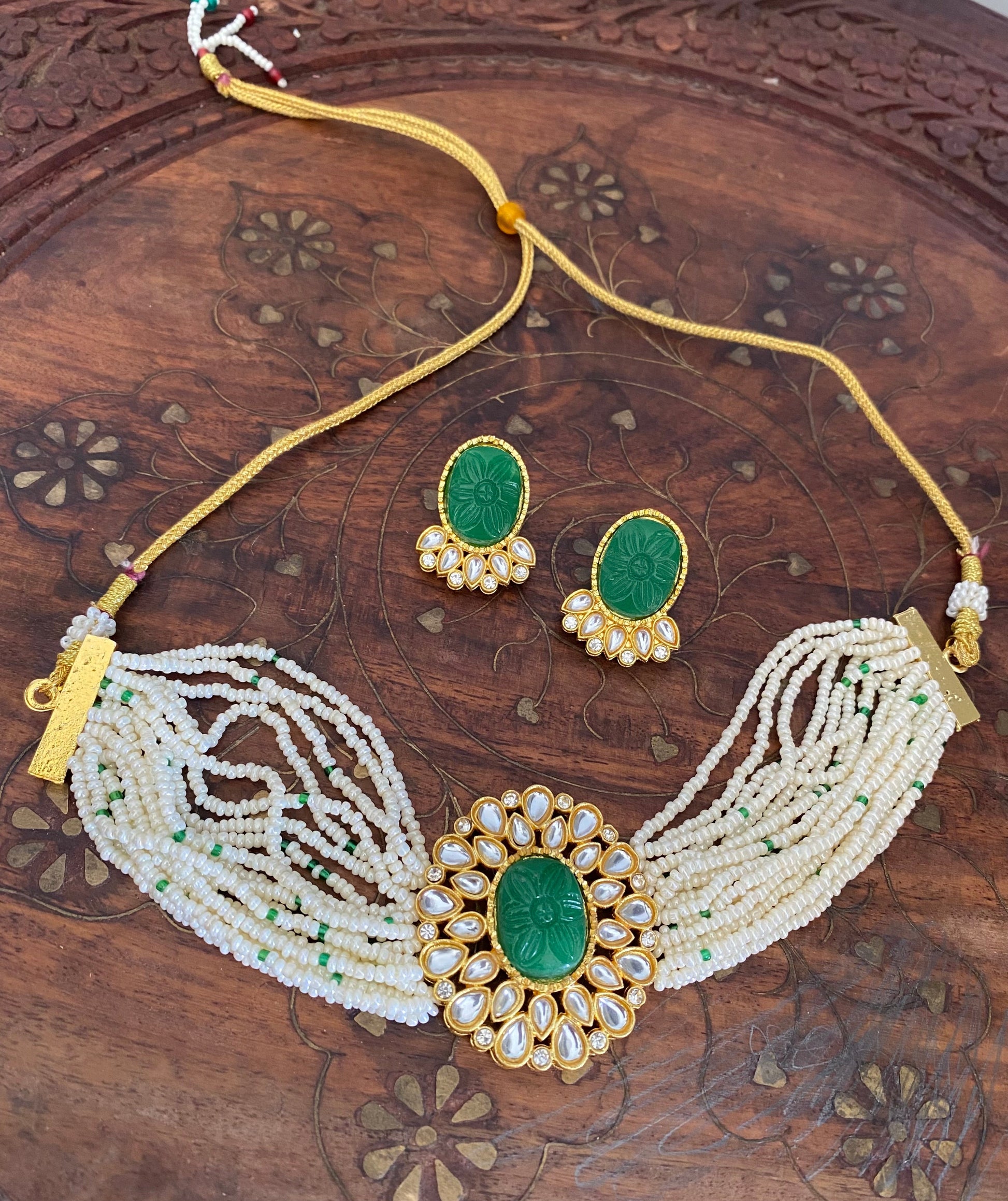 SUBHRA CHOKER SET Gehnacollections