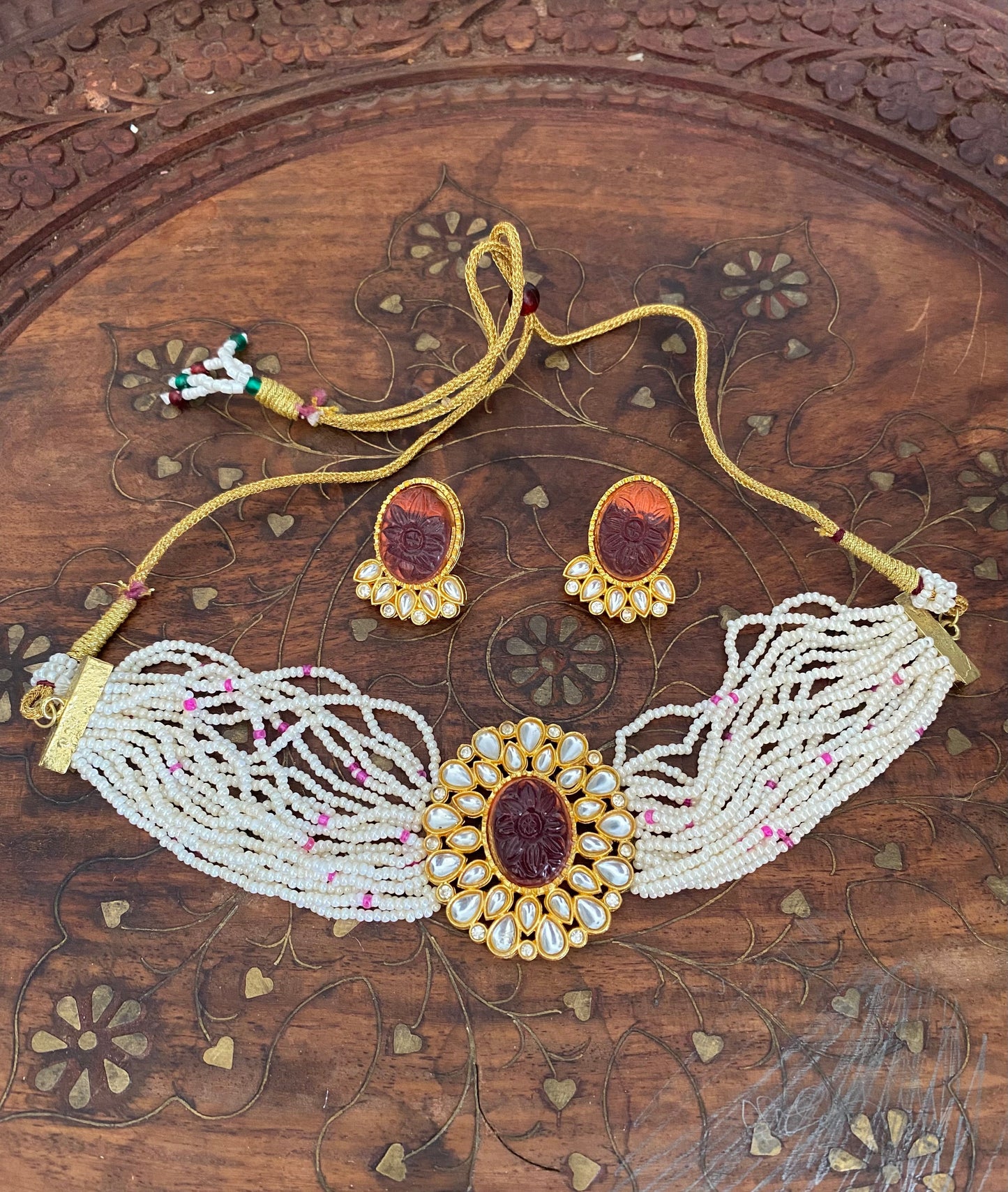 SUBHRA CHOKER SET Gehnacollections